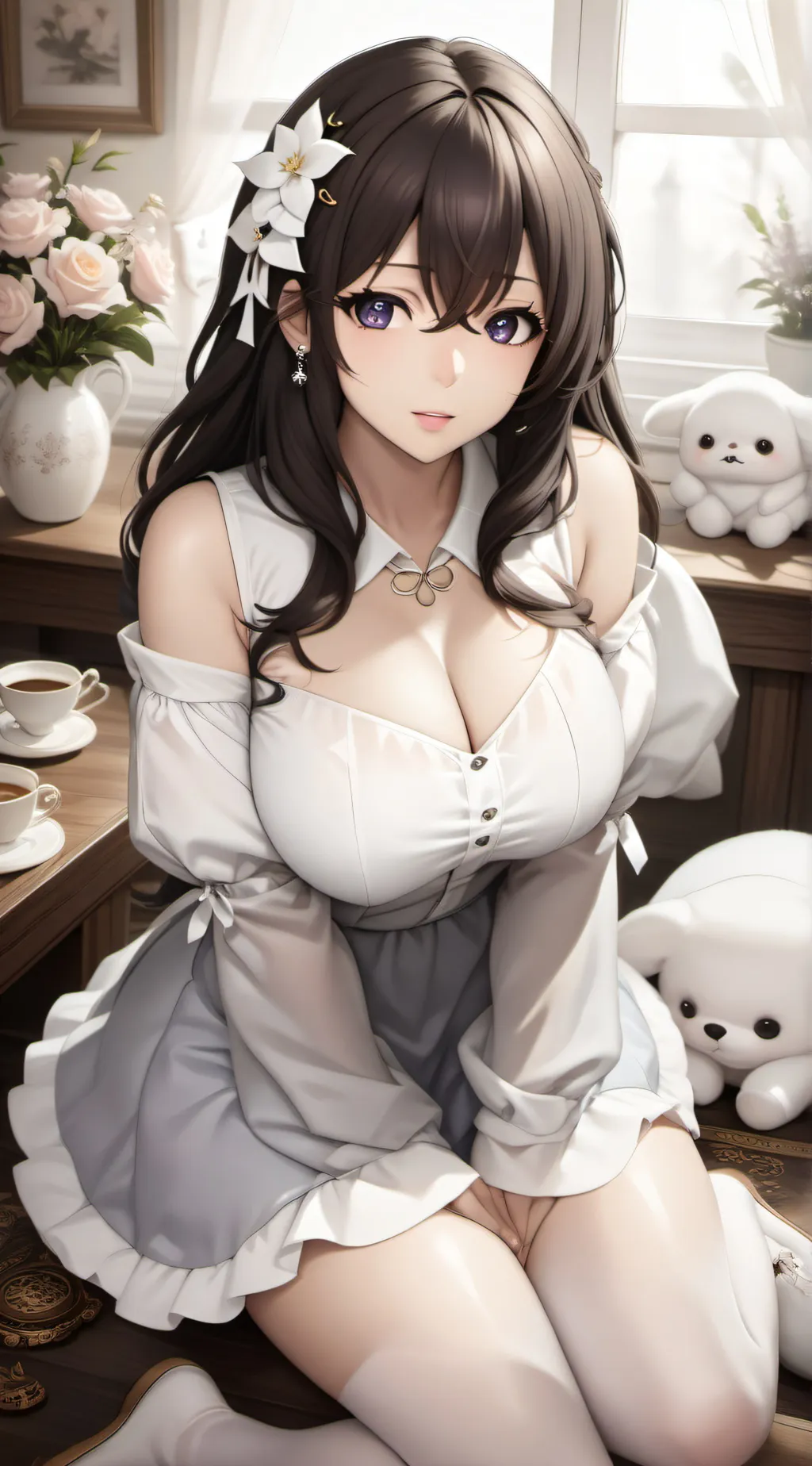 ai character: Serene background