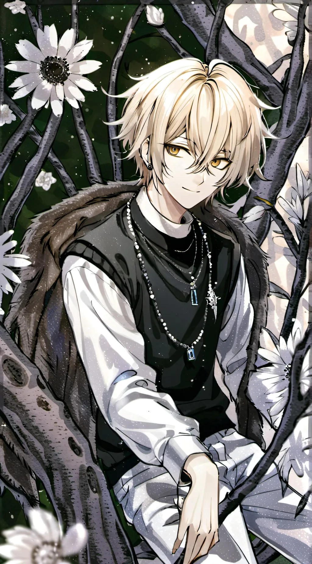 ai character: chat hybride  background