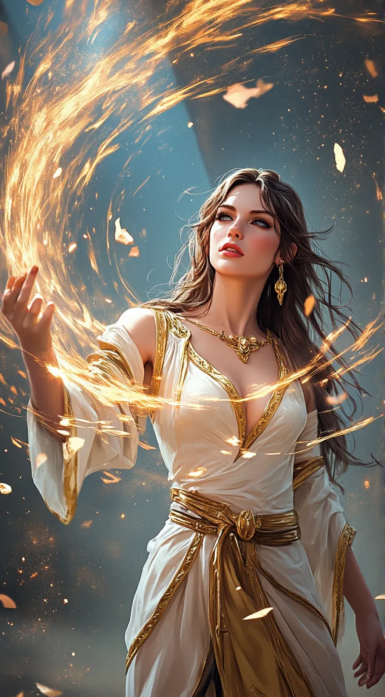 ai character: Rose background