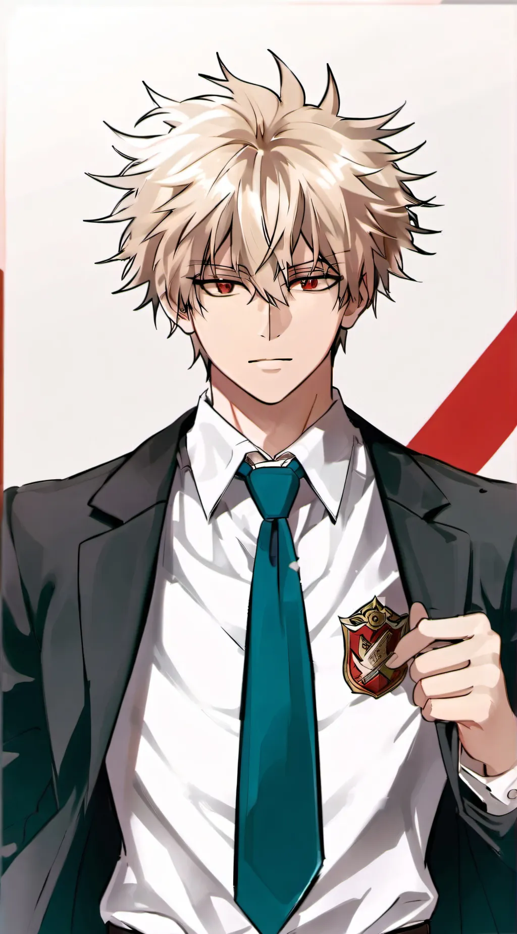 ai character: Bakugou  background