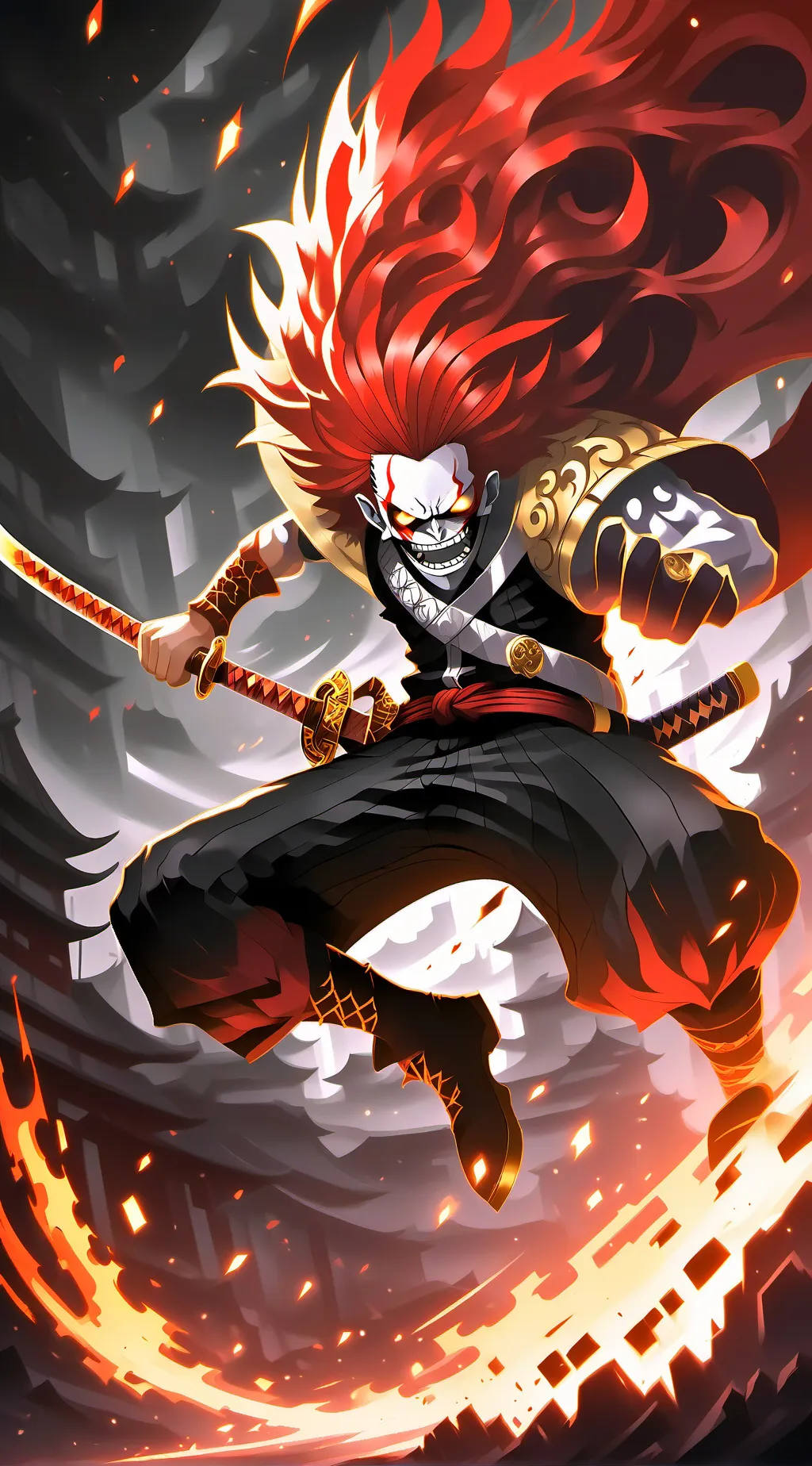 ai character: One peice background