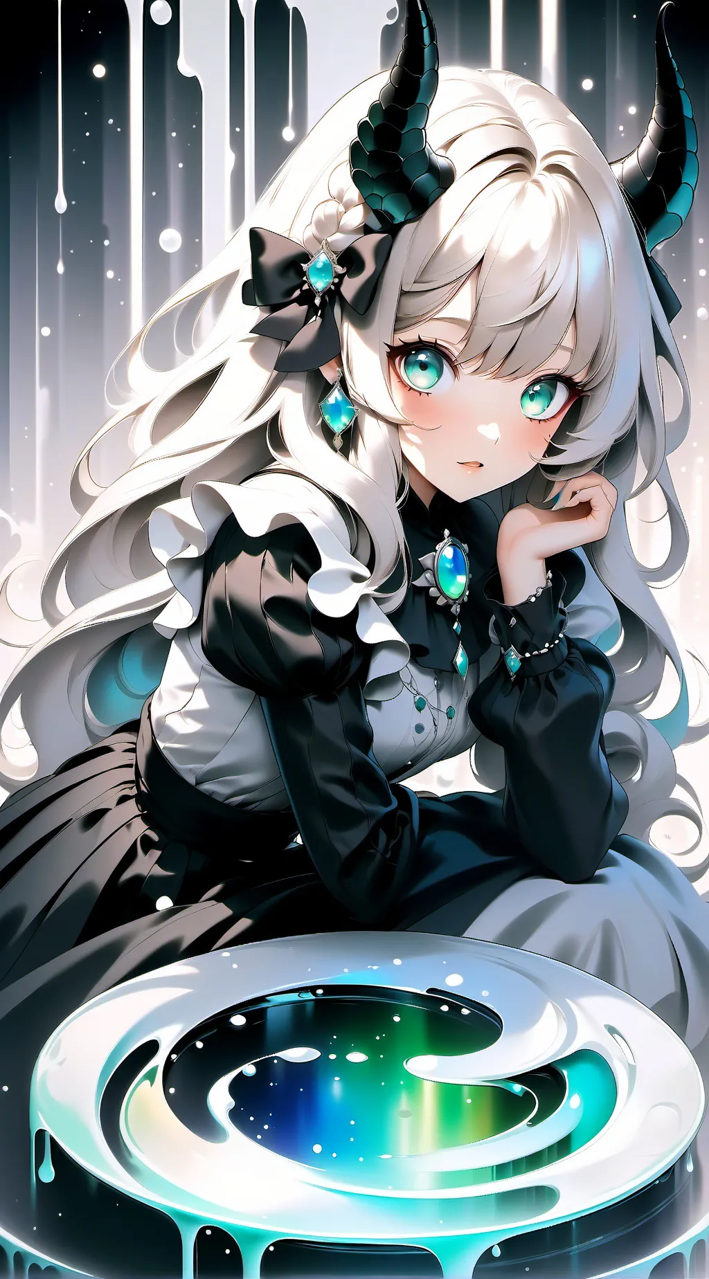 ai character: luna background