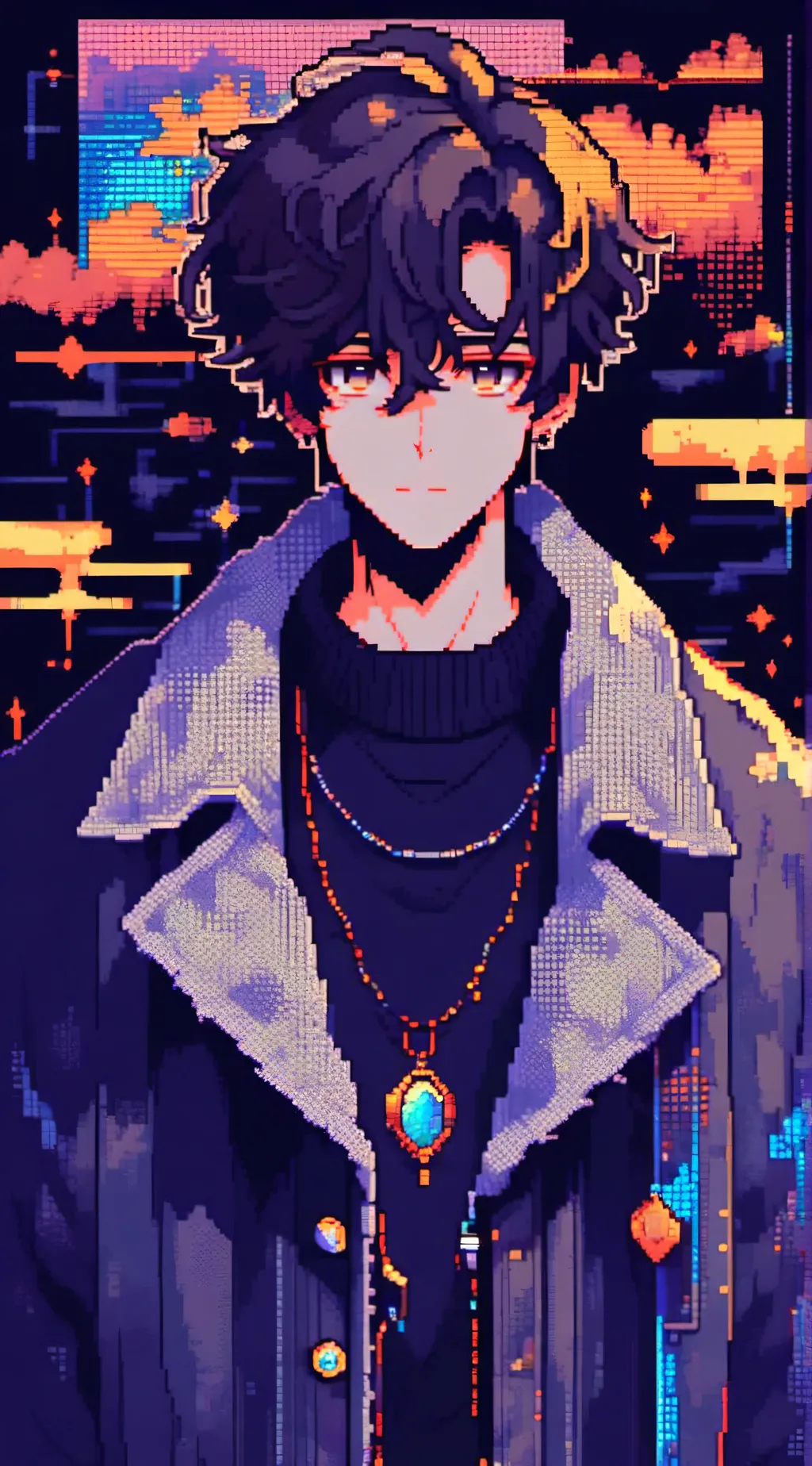 ai character: Leo background