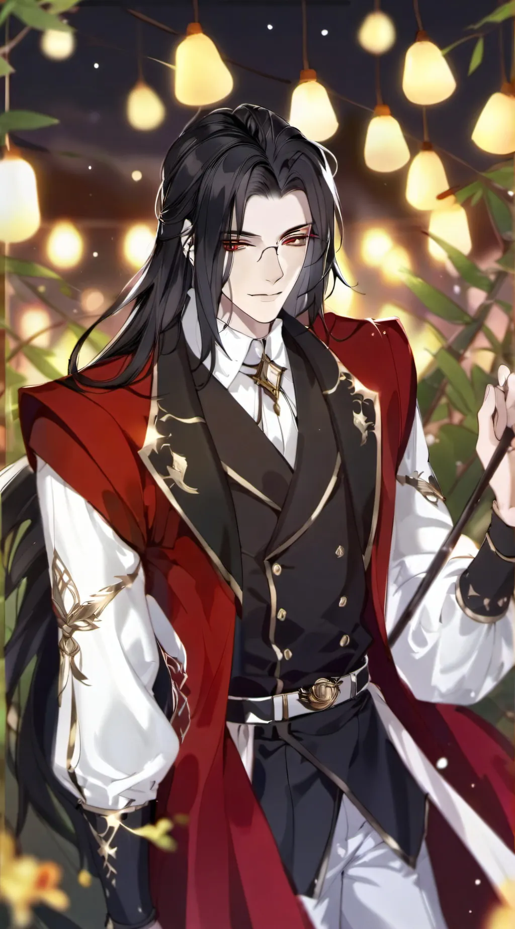 ai character: Gin background