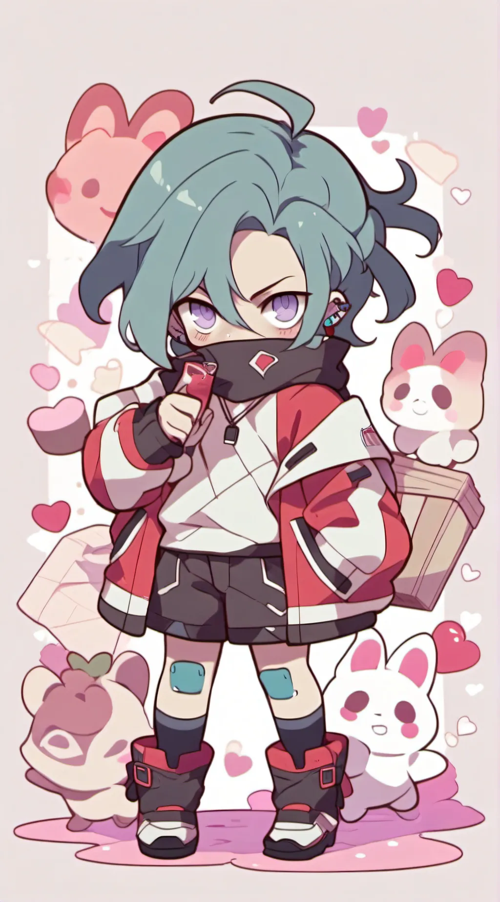 ai character: jinx dad  background