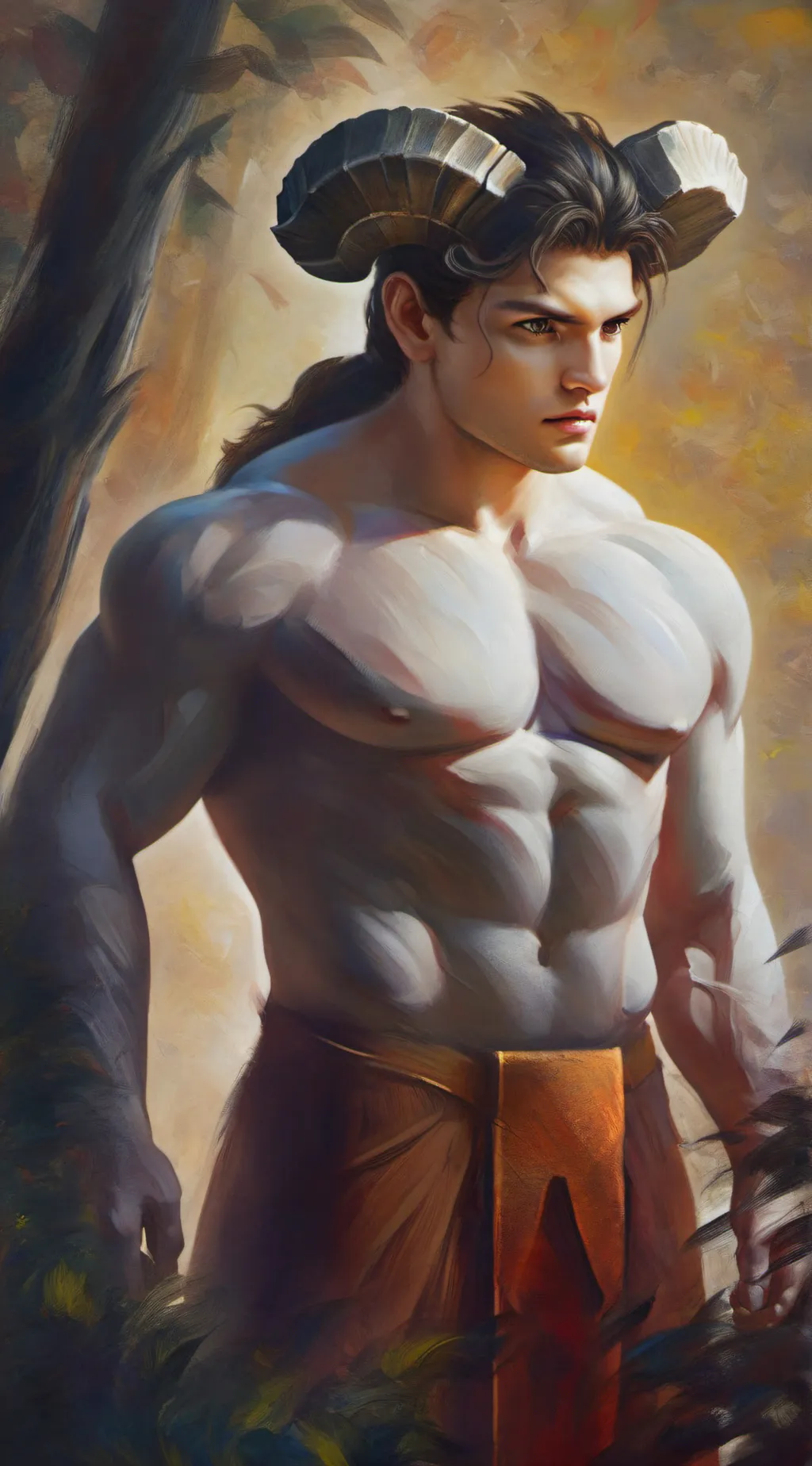ai character: Auren background