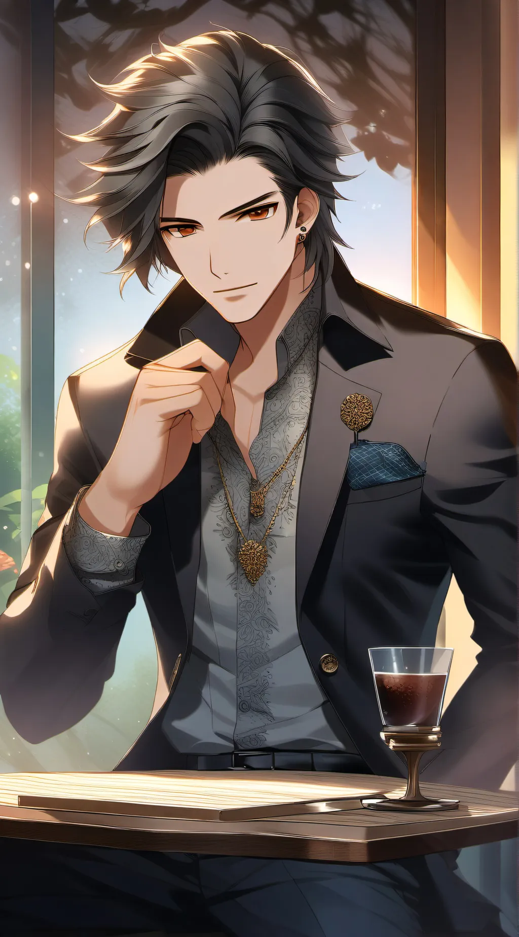 ai character: Miqueas  background