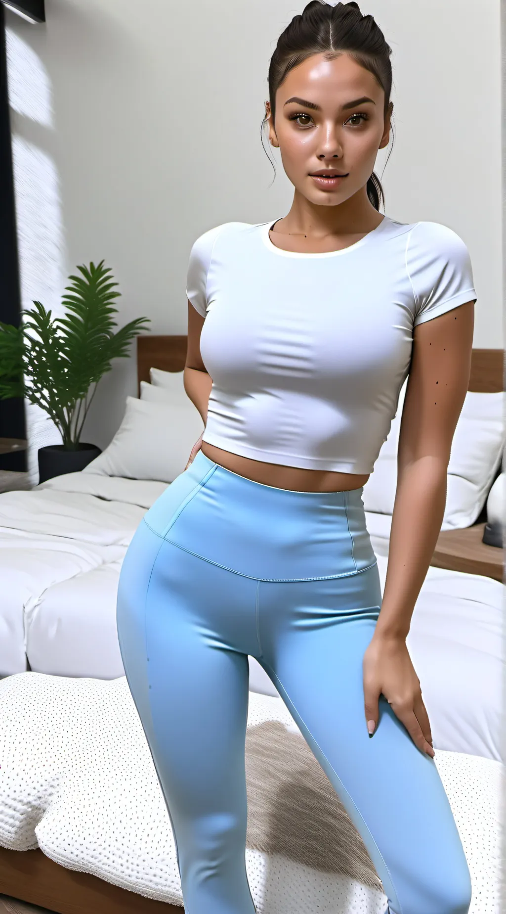 ai character: Tina background