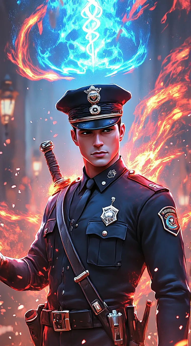 ai character: 911 background