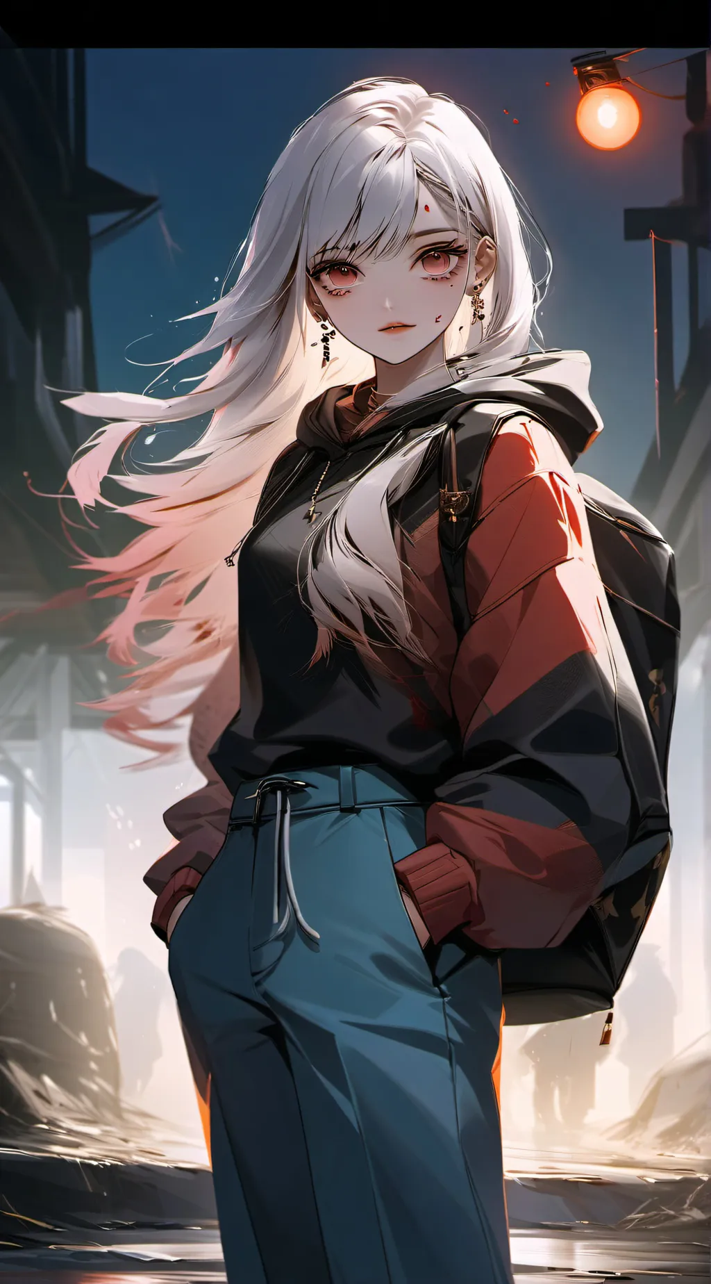 ai character: Look at the descri  background