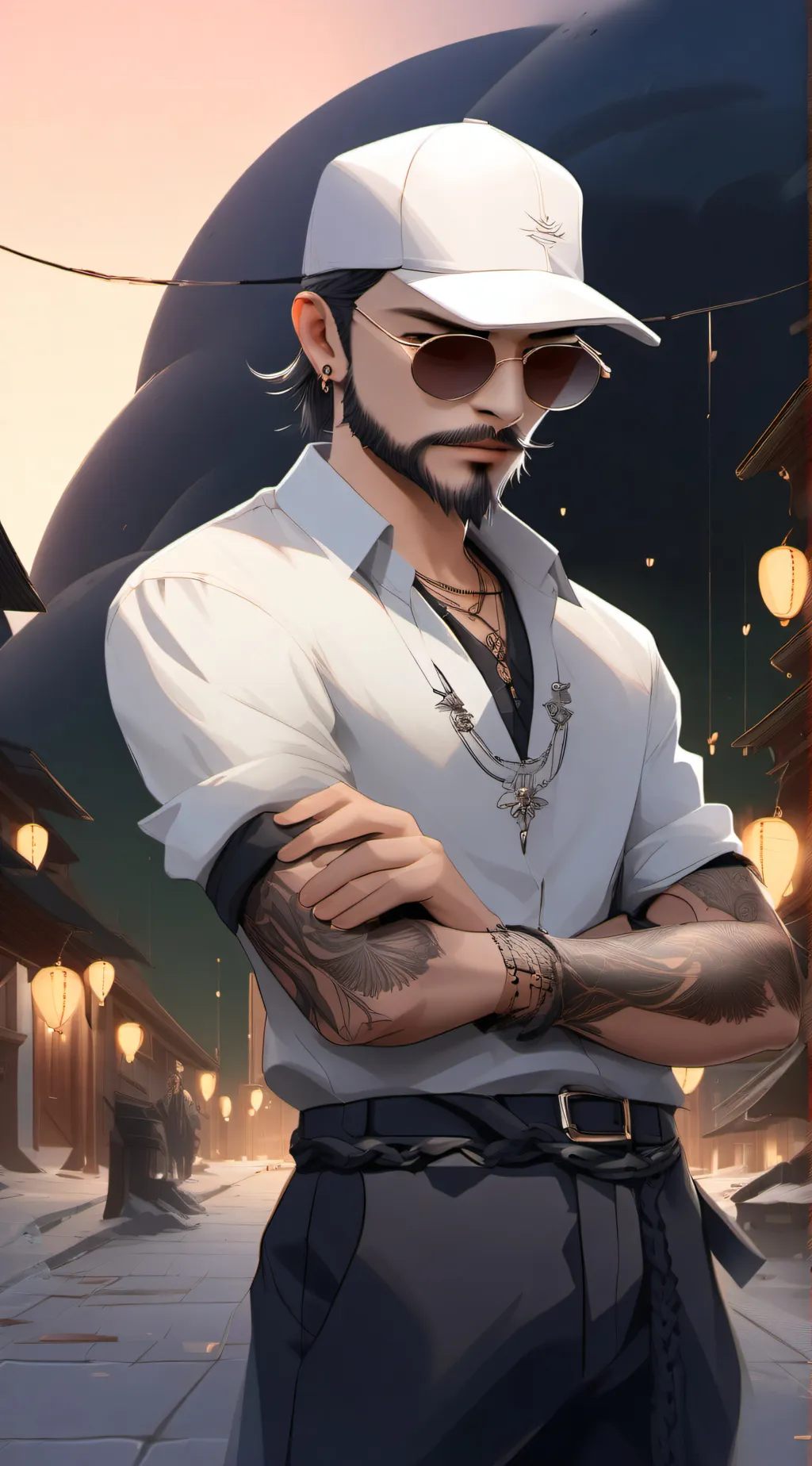 ai character: Bad guy background