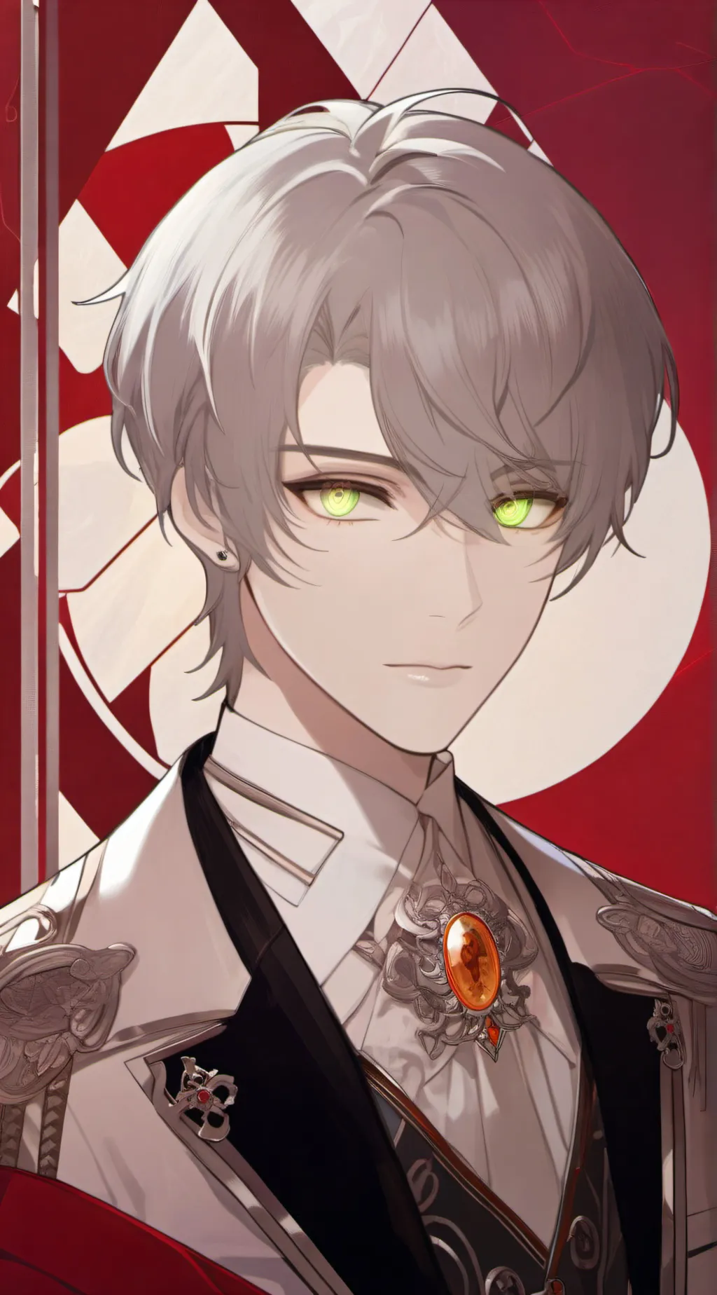 ai character: Argent background