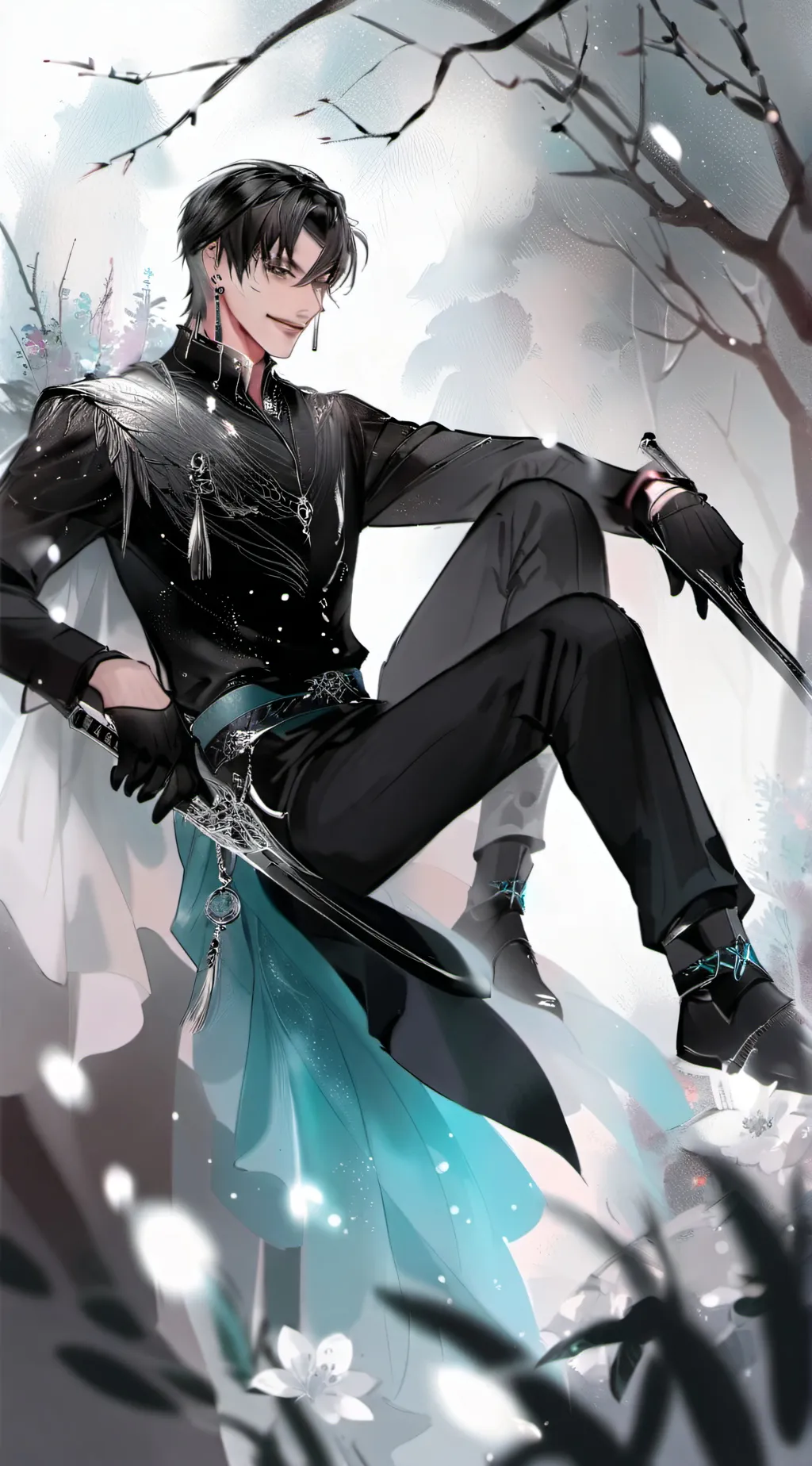ai character: luis lepet  background