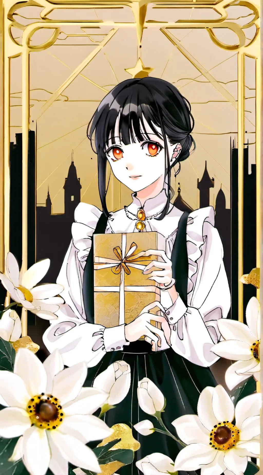 ai character: Kanae Tsuyuri  background