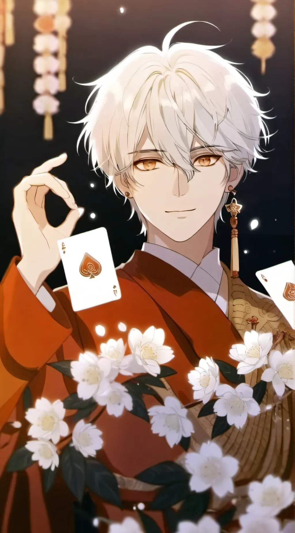 ai character: Kim Luis  background