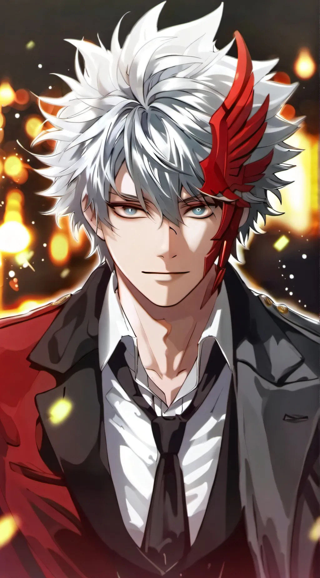 ai character: shoto todoroki~ background