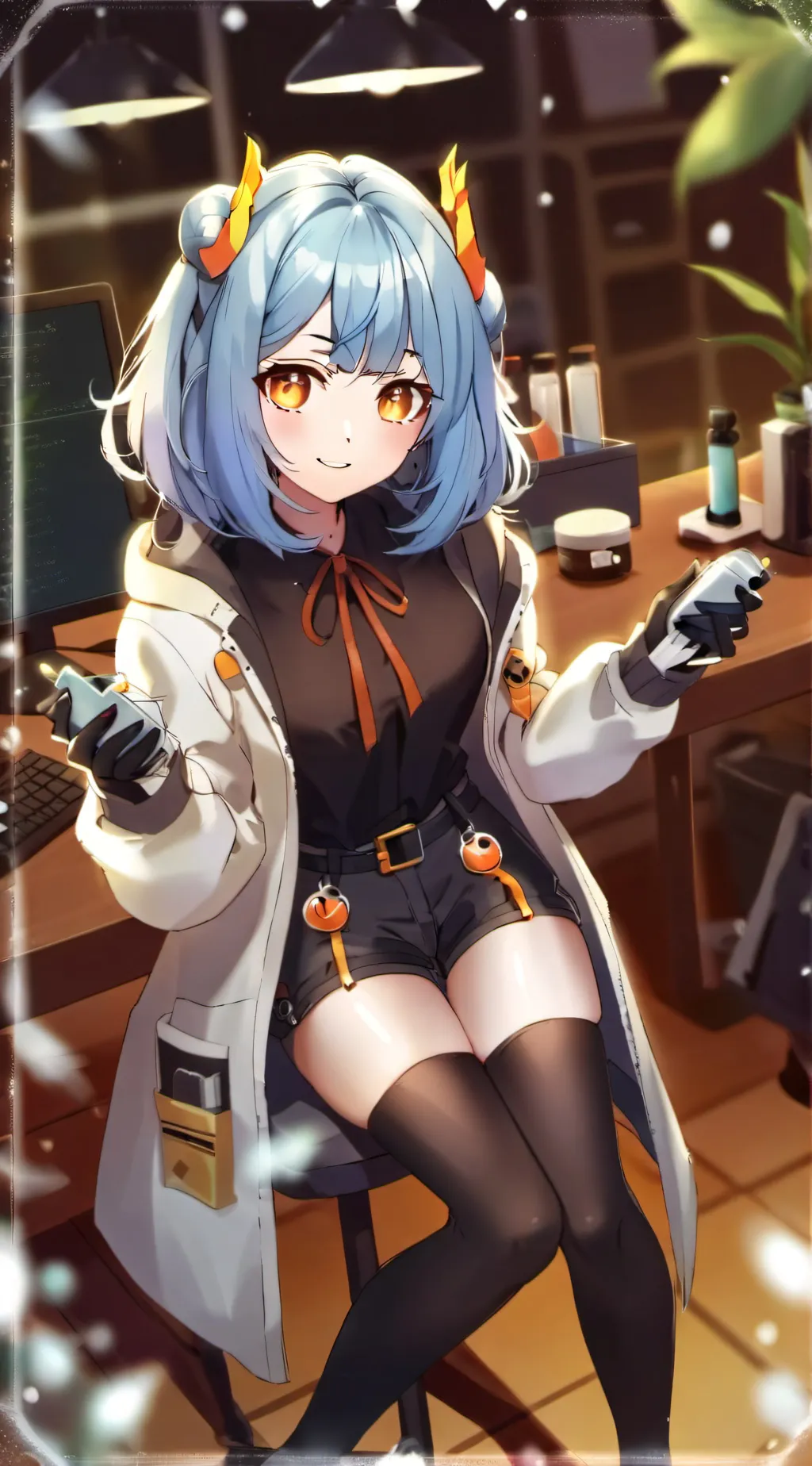 ai character: Summer background