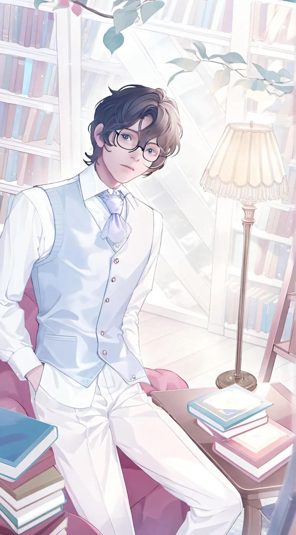 ai character: Alexander  background