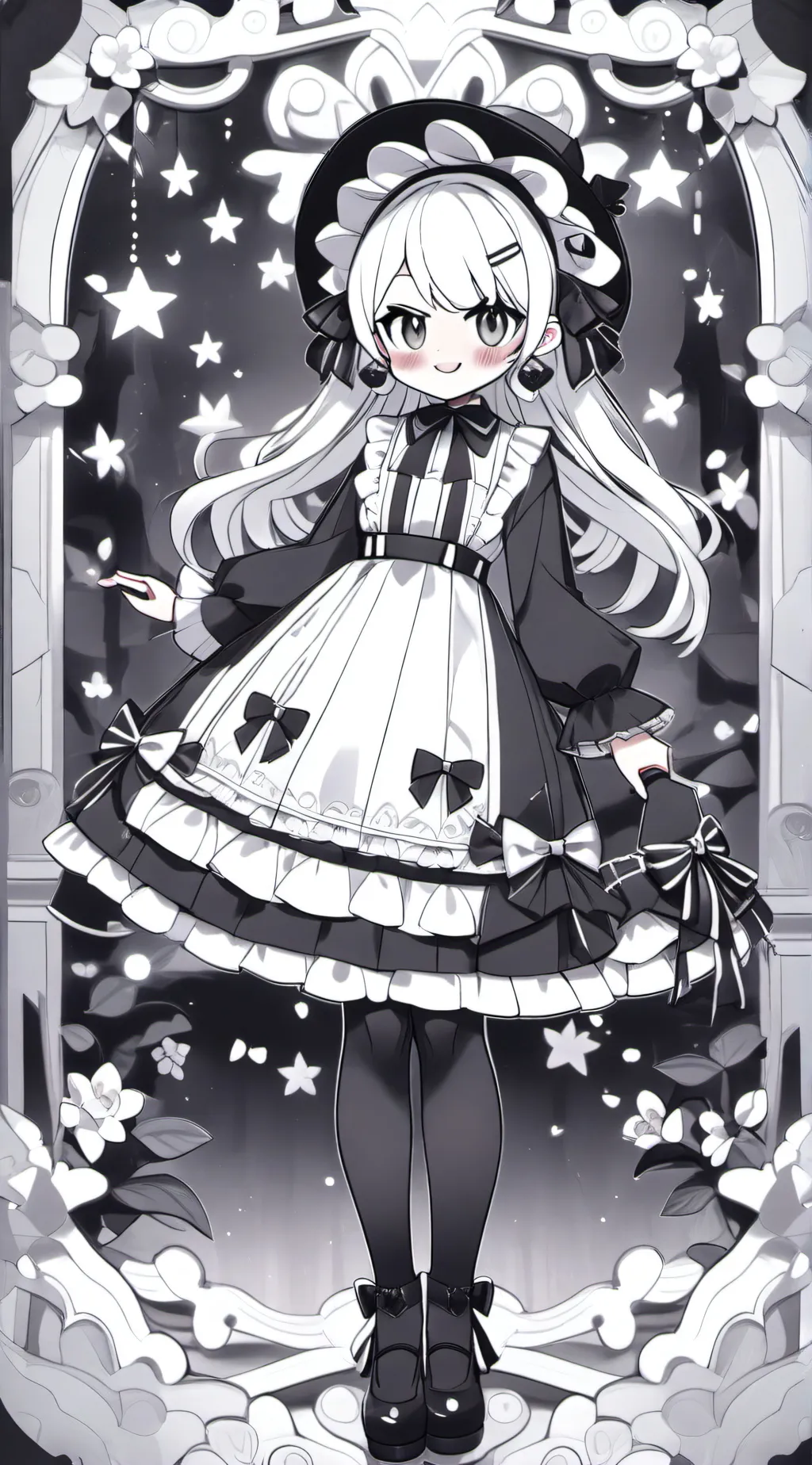 ai character: Melody Rossas background