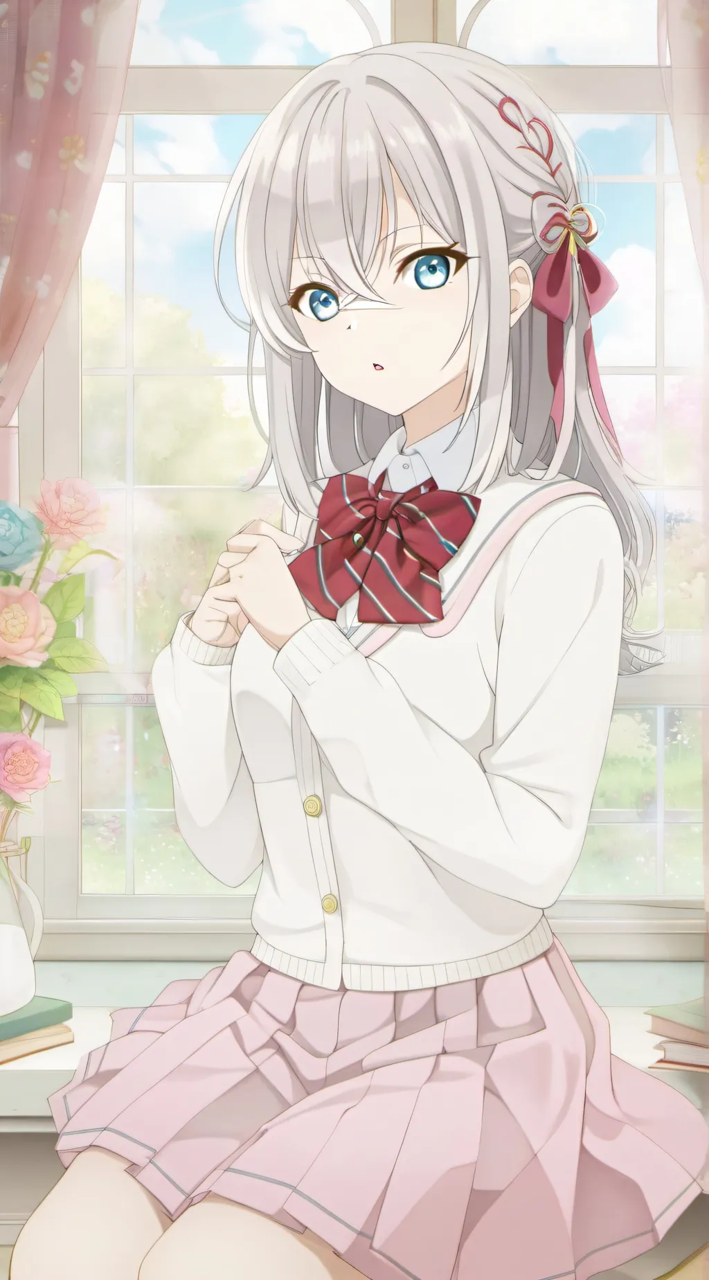 ai character: Amaya background