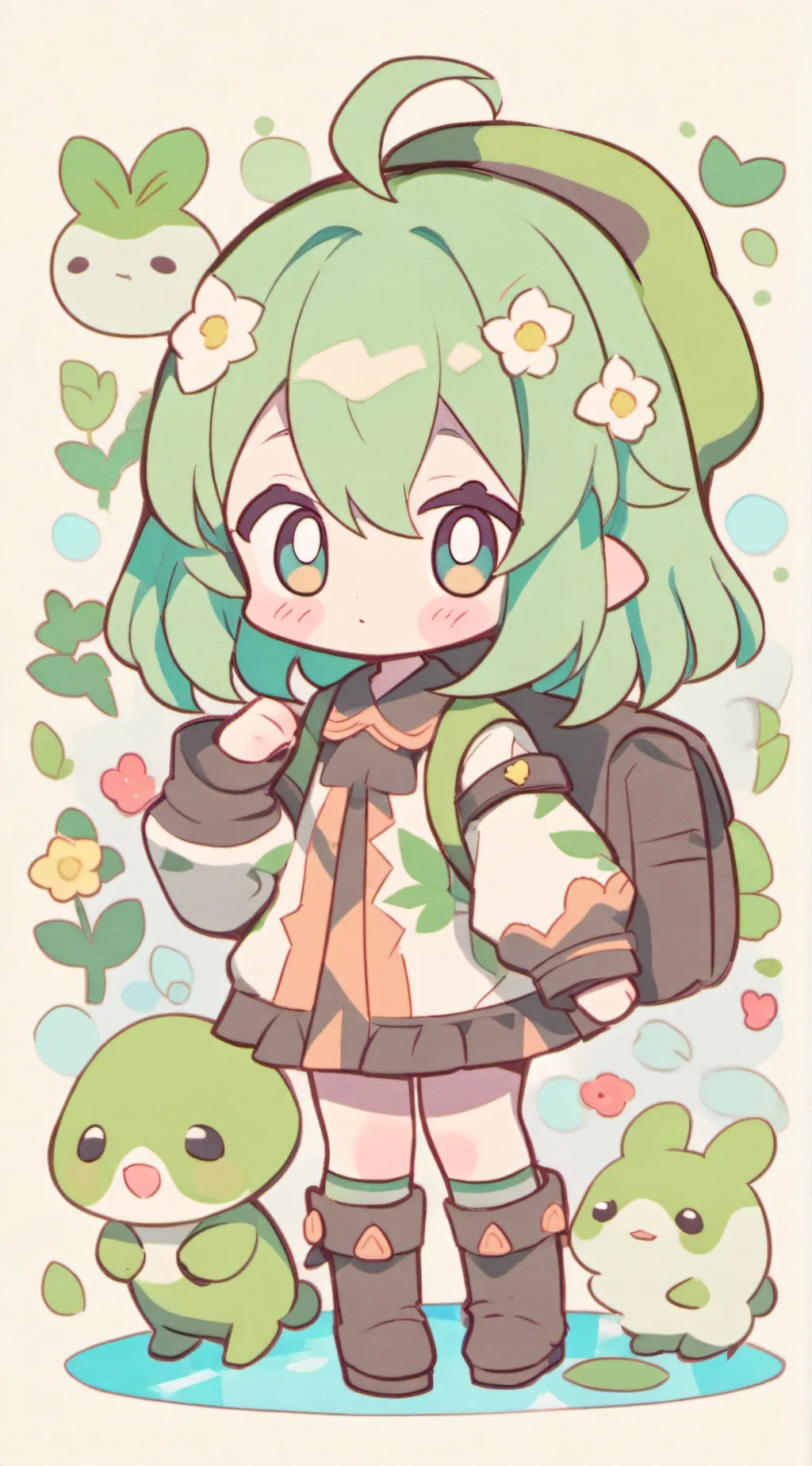 ai character: Sierra x Pico background