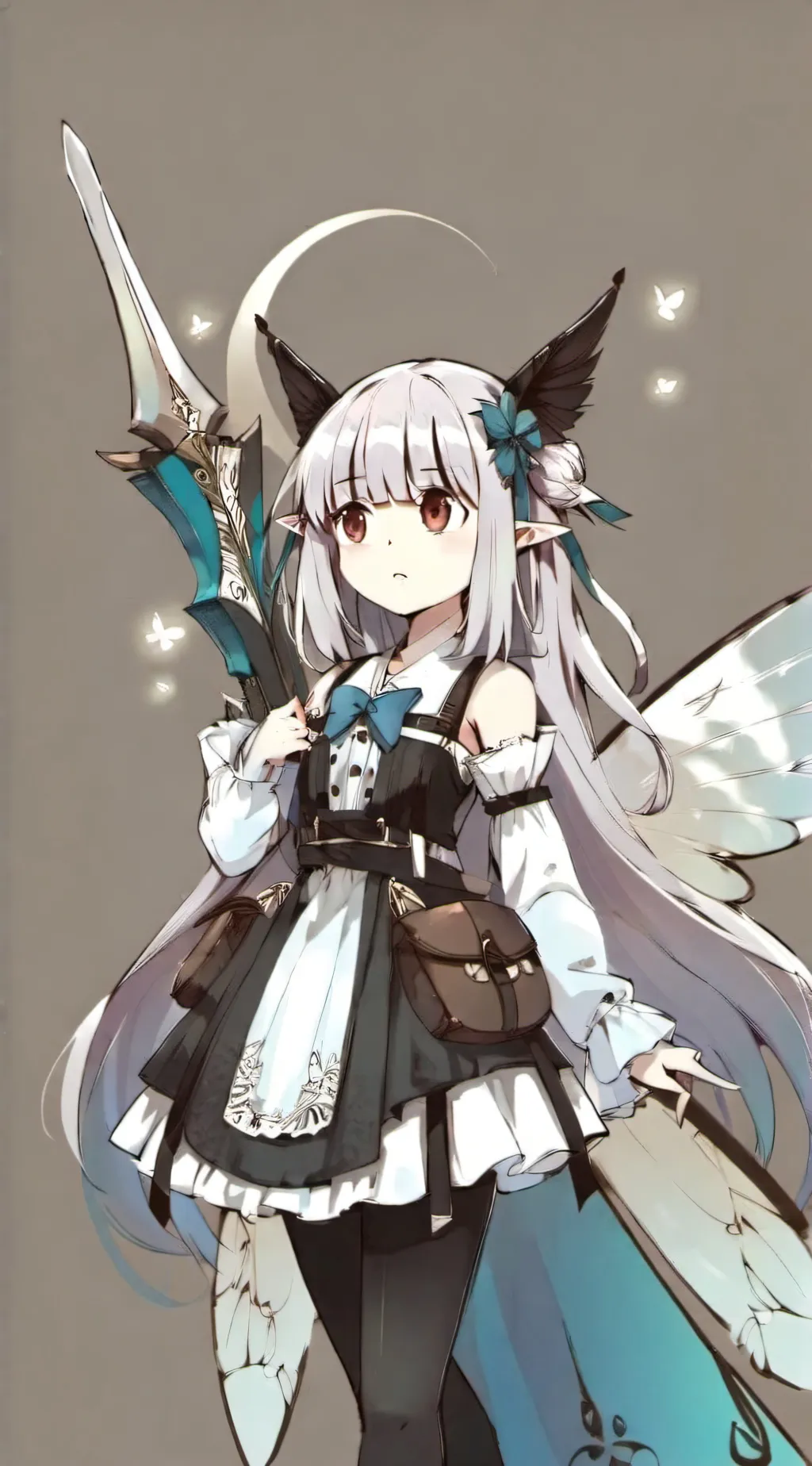 ai character: LYRA background