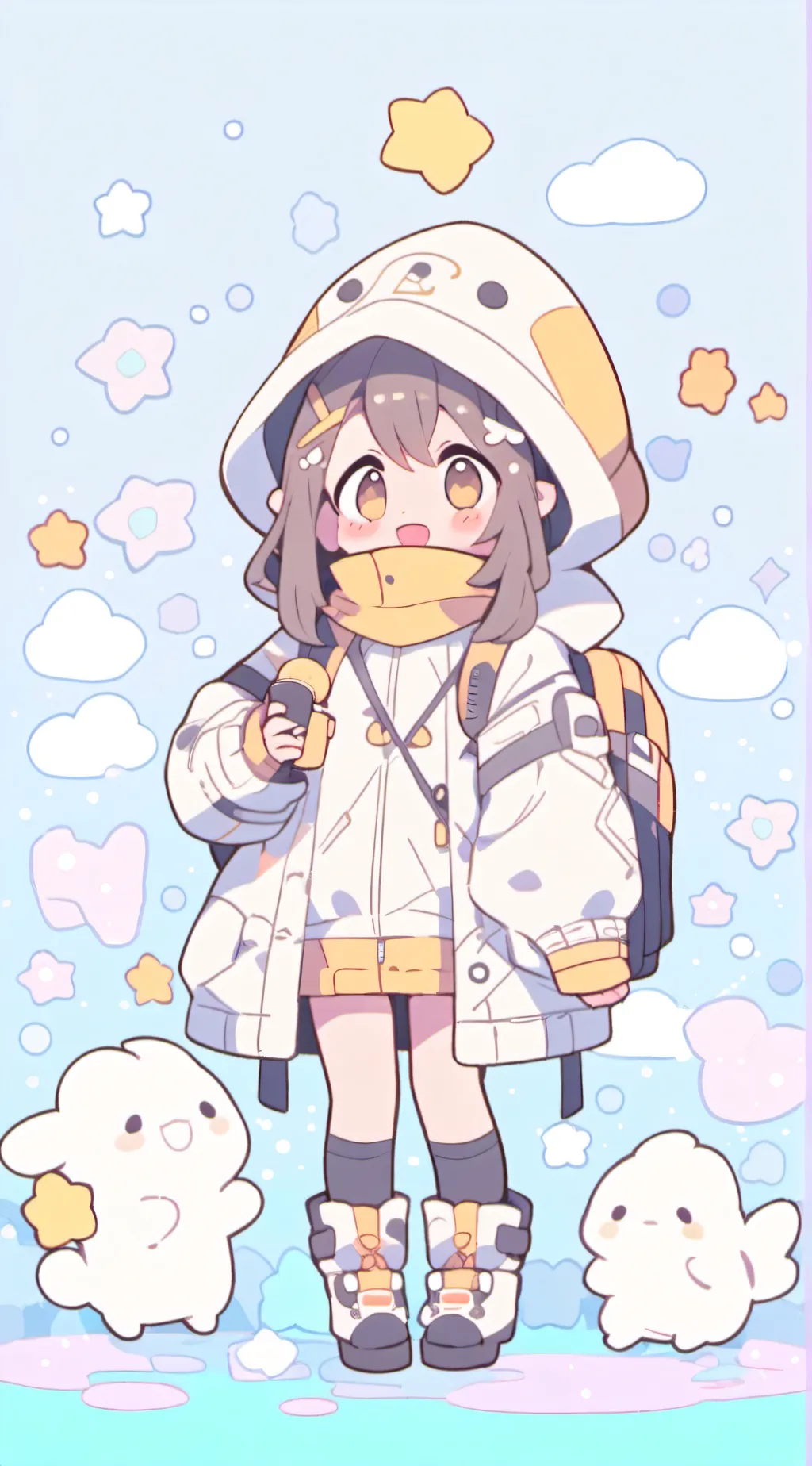 ai character: lily background