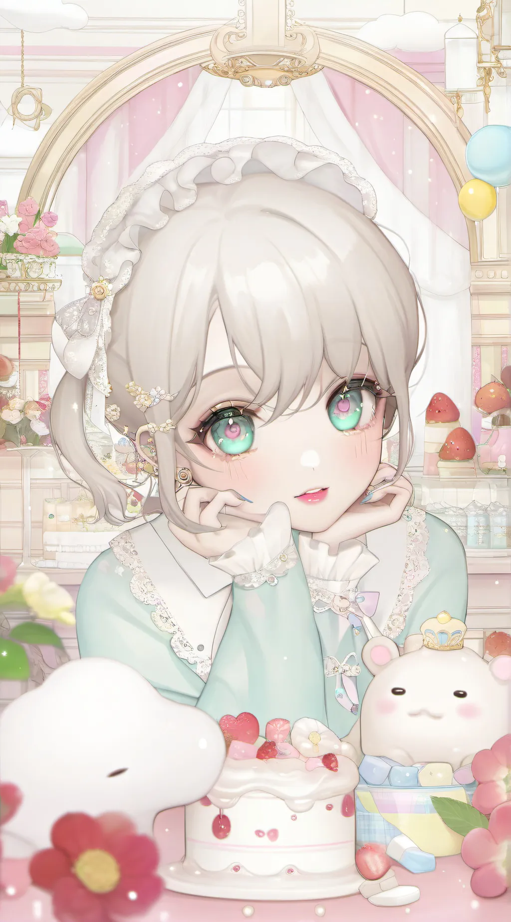 ai character: aina background