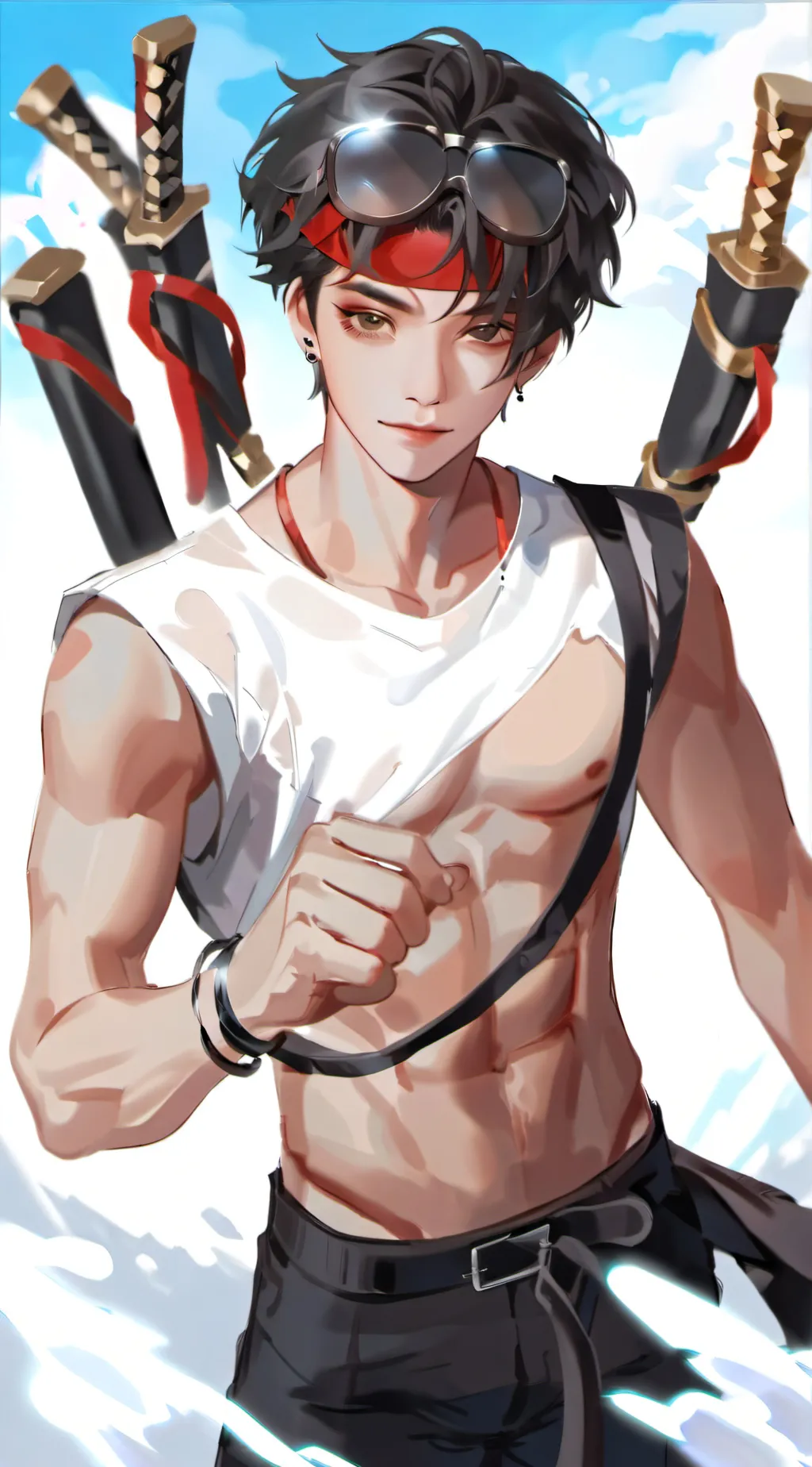 ai character: Amk background