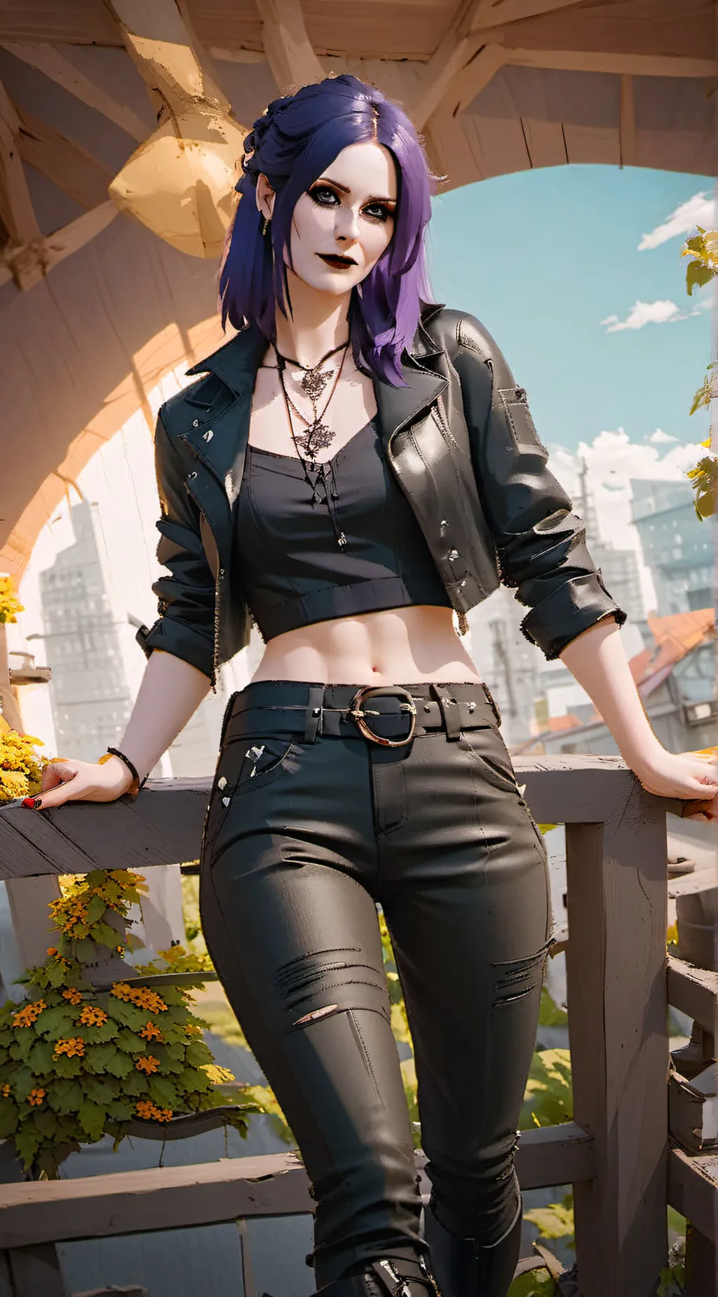 ai character: Hela background