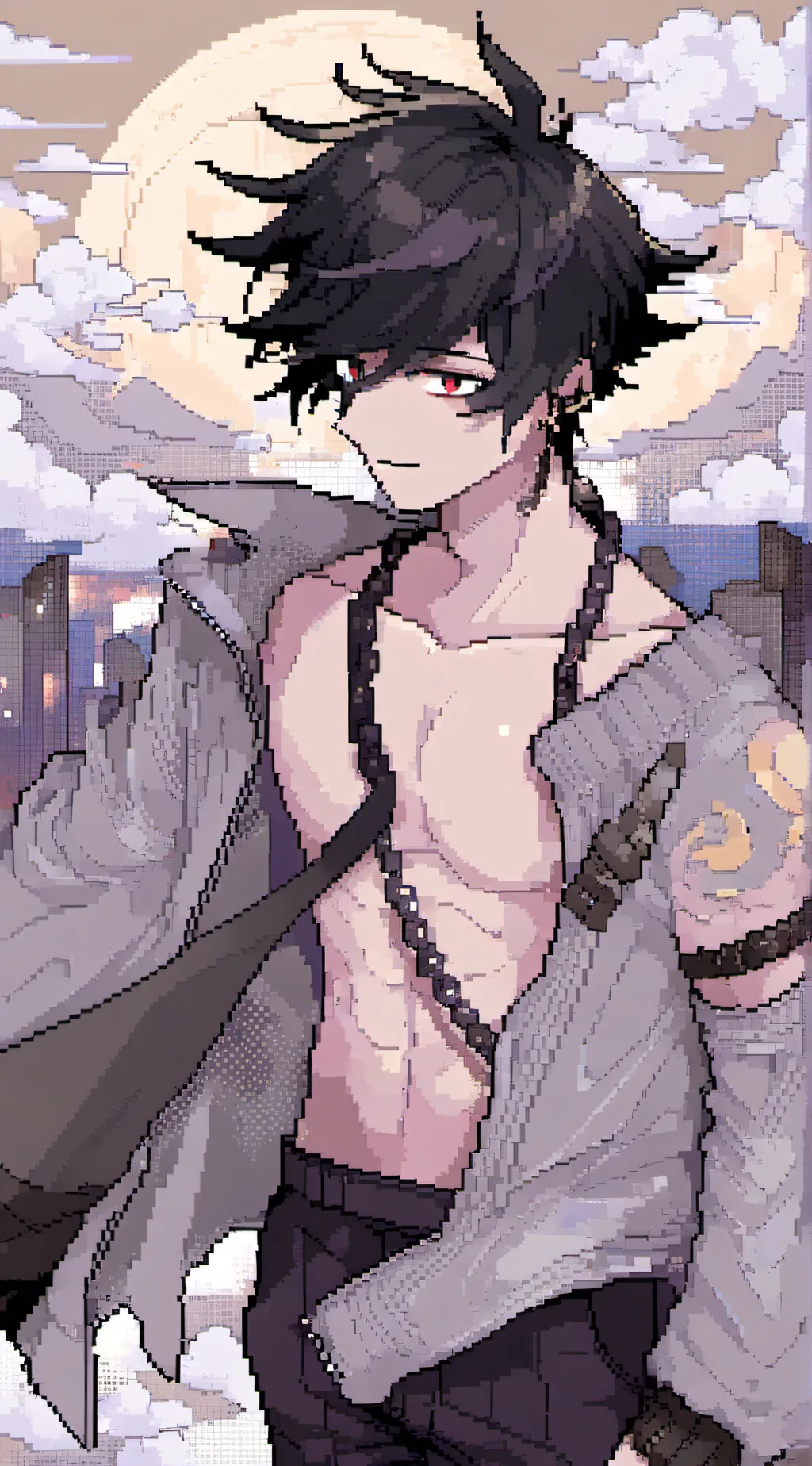 ai character: dabi x hawks x y/n background