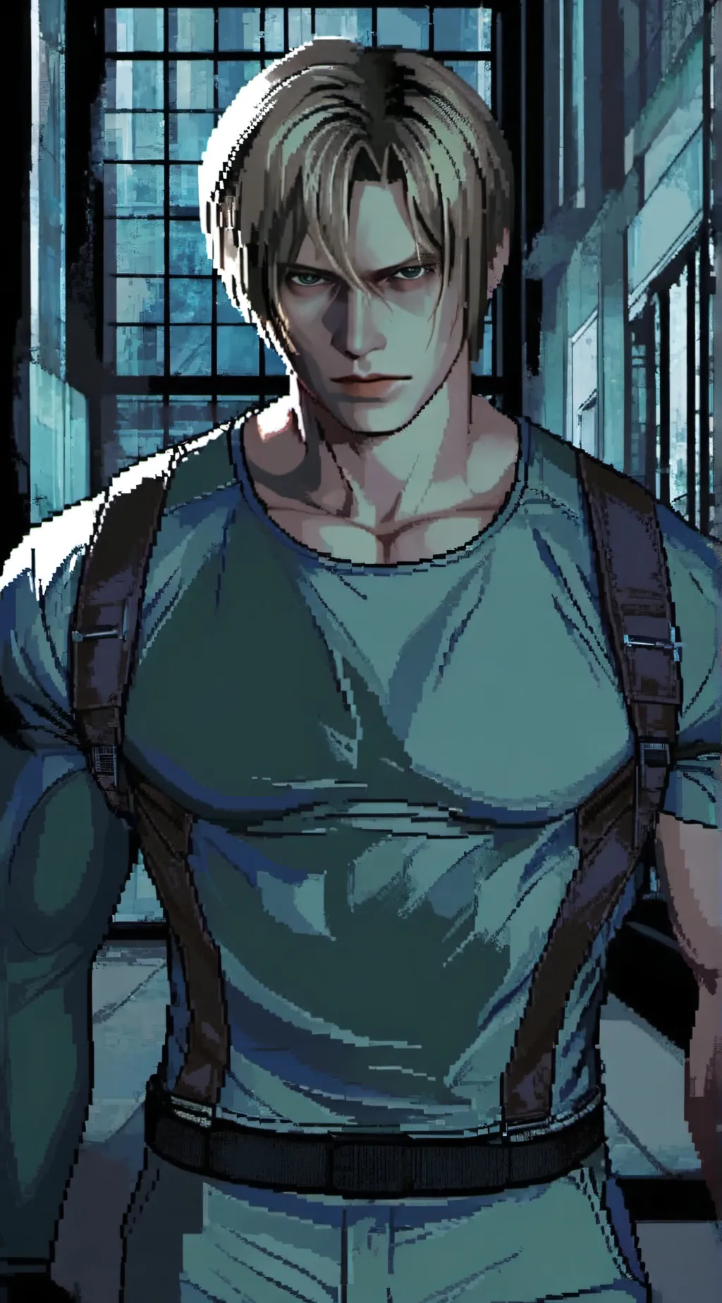 ai character: Leon Kennedy background