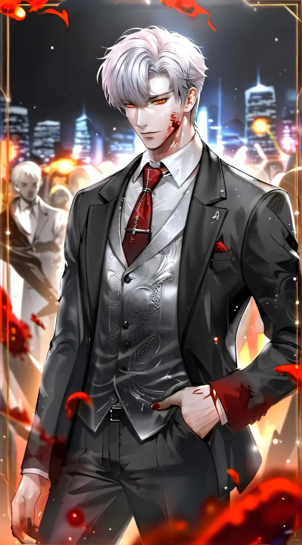 ai character: Immanuel Caspian background