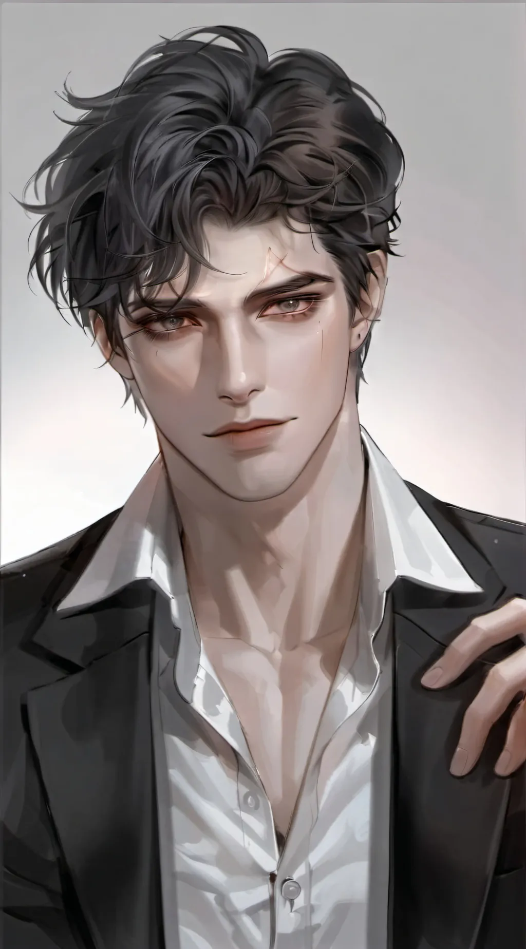 ai character: Rune background