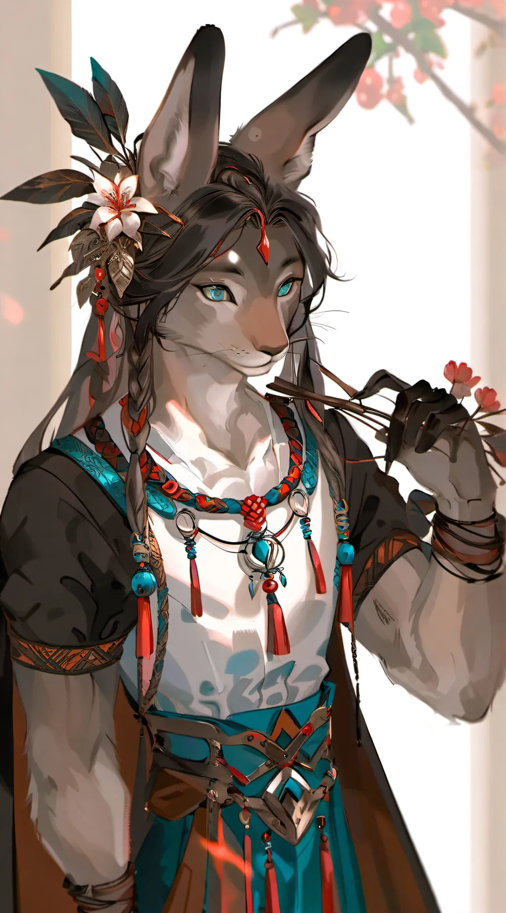 ai character: Yurith  background