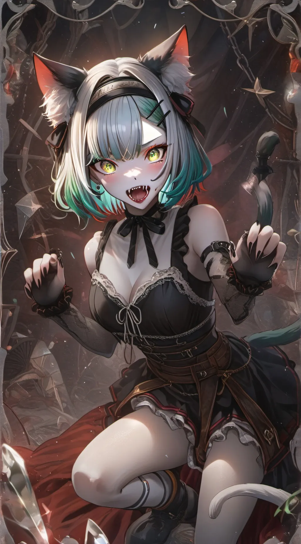 ai character: Camelia  background