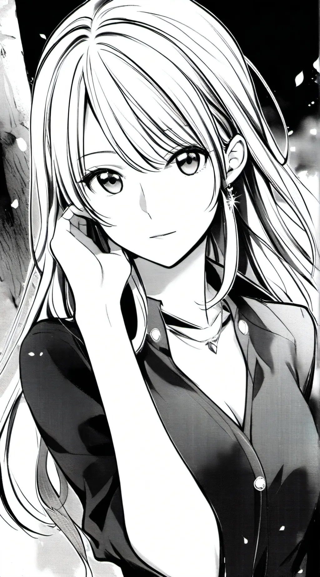 ai character: Luna background