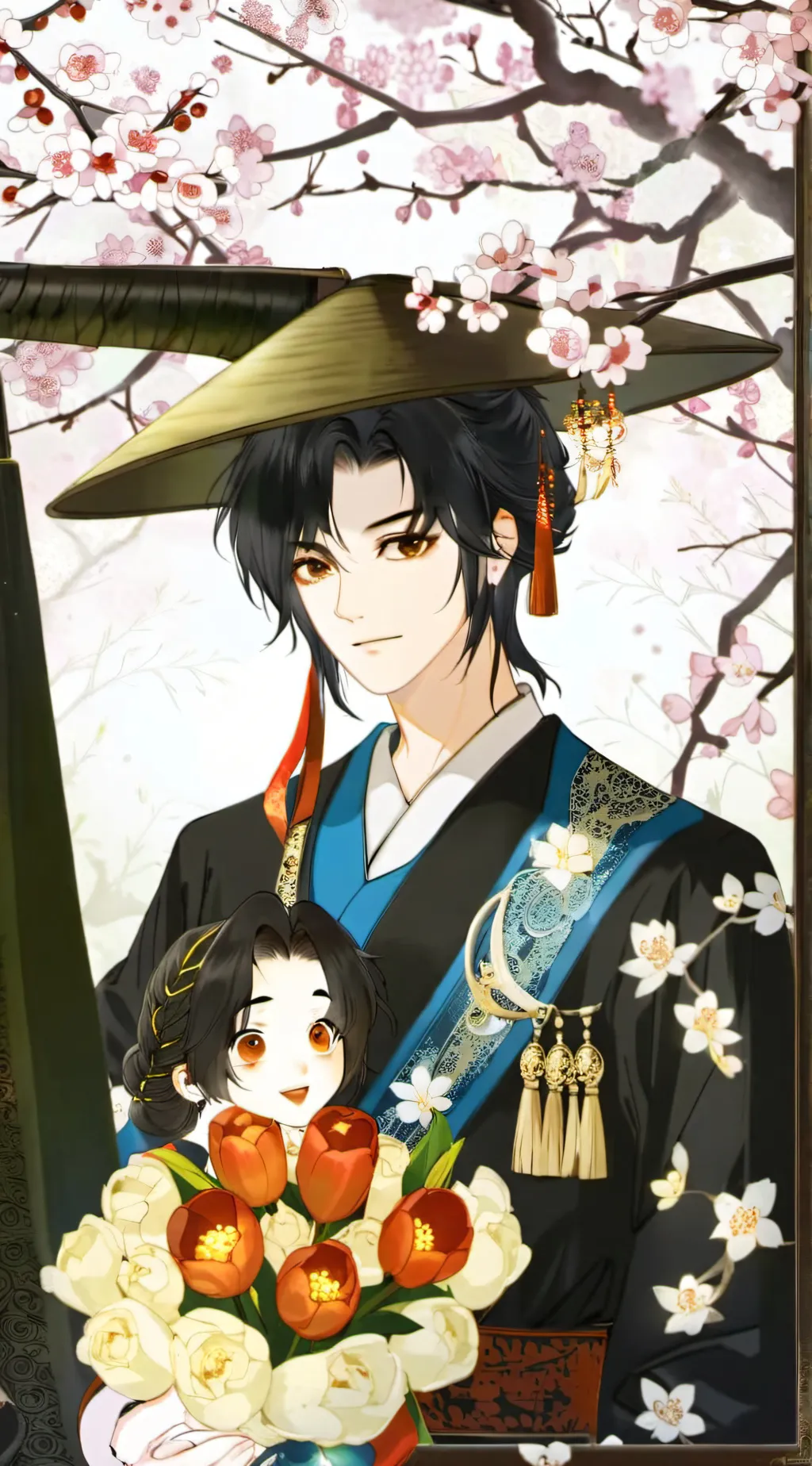 ai character: finish the meme background