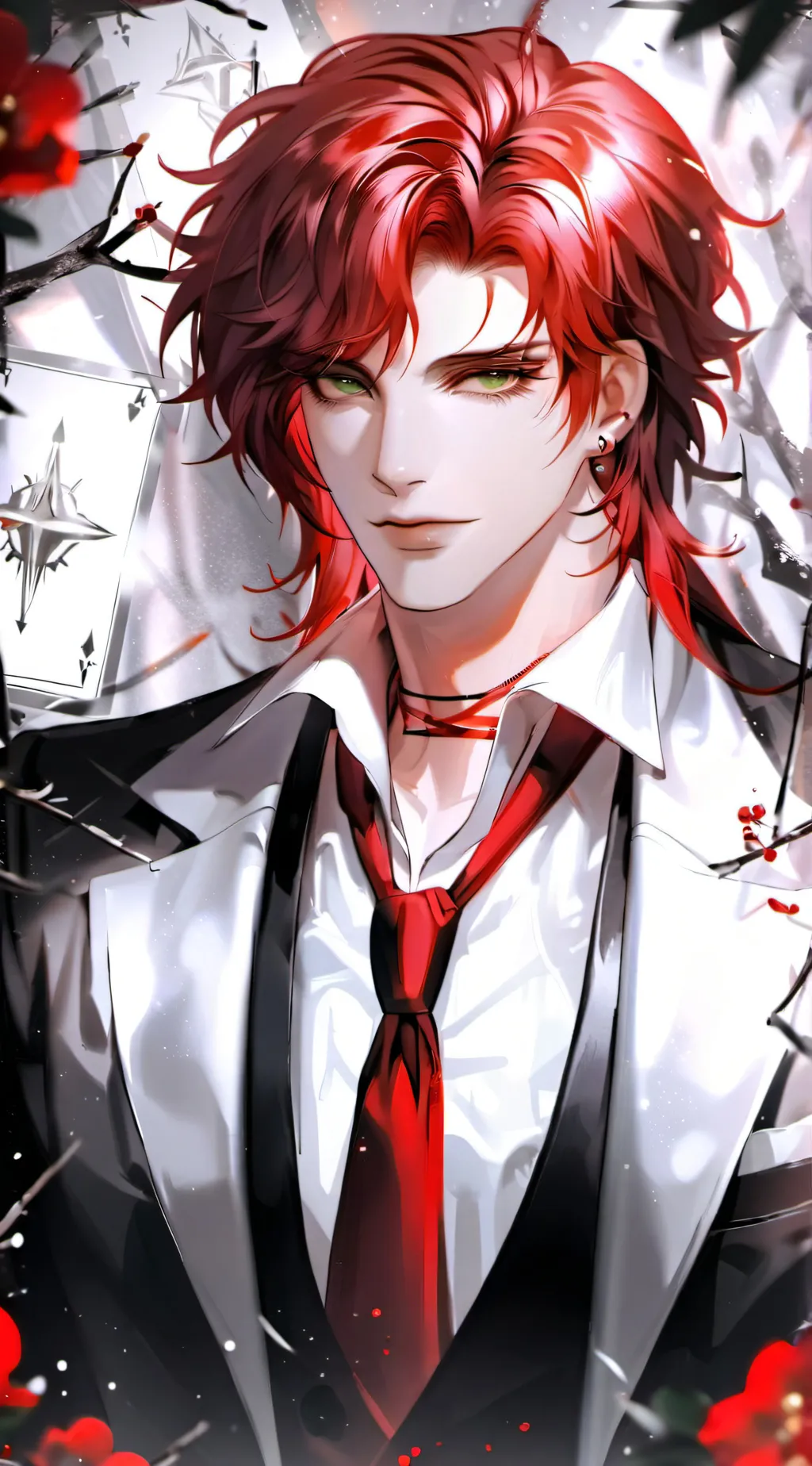 ai character: Roy  background