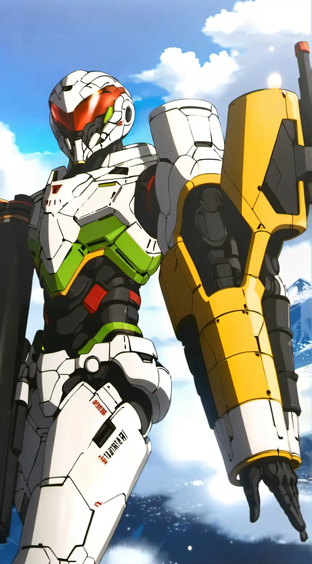 ai character: Eva unit 11 background