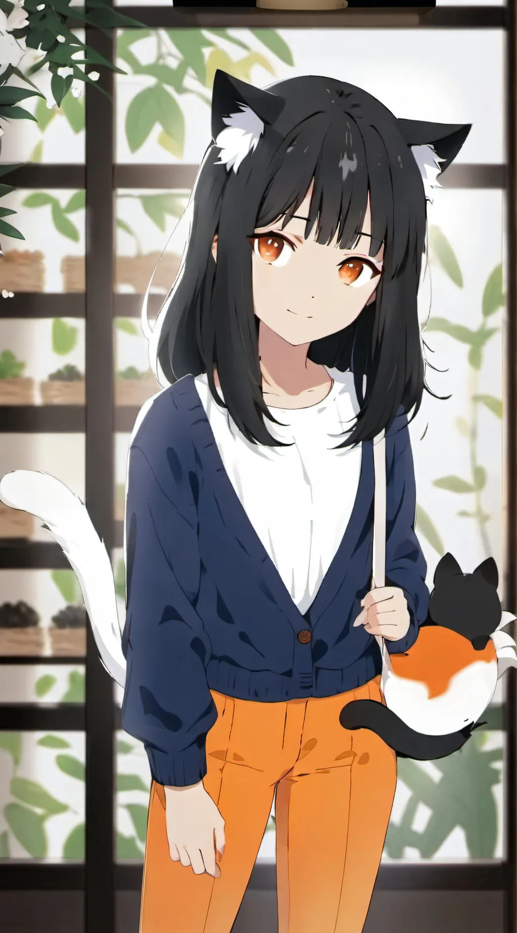 ai character: teen kathana/ kat background