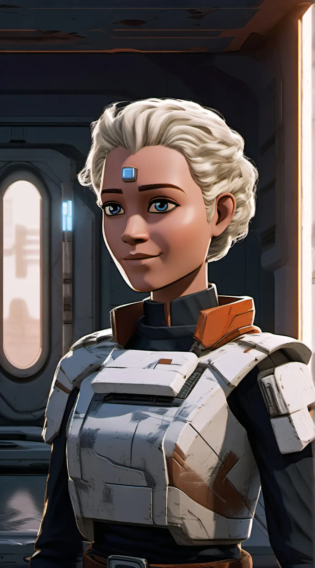 ai character: Omega (Omie) background