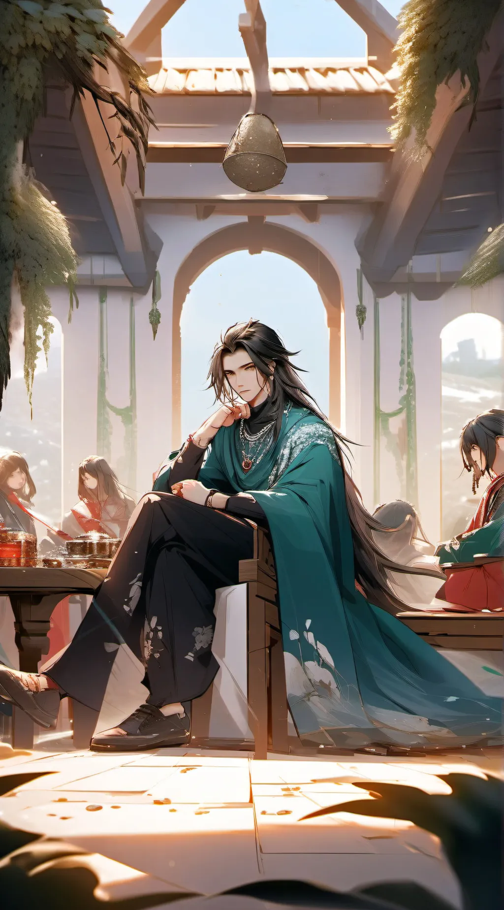 ai character: Xander background