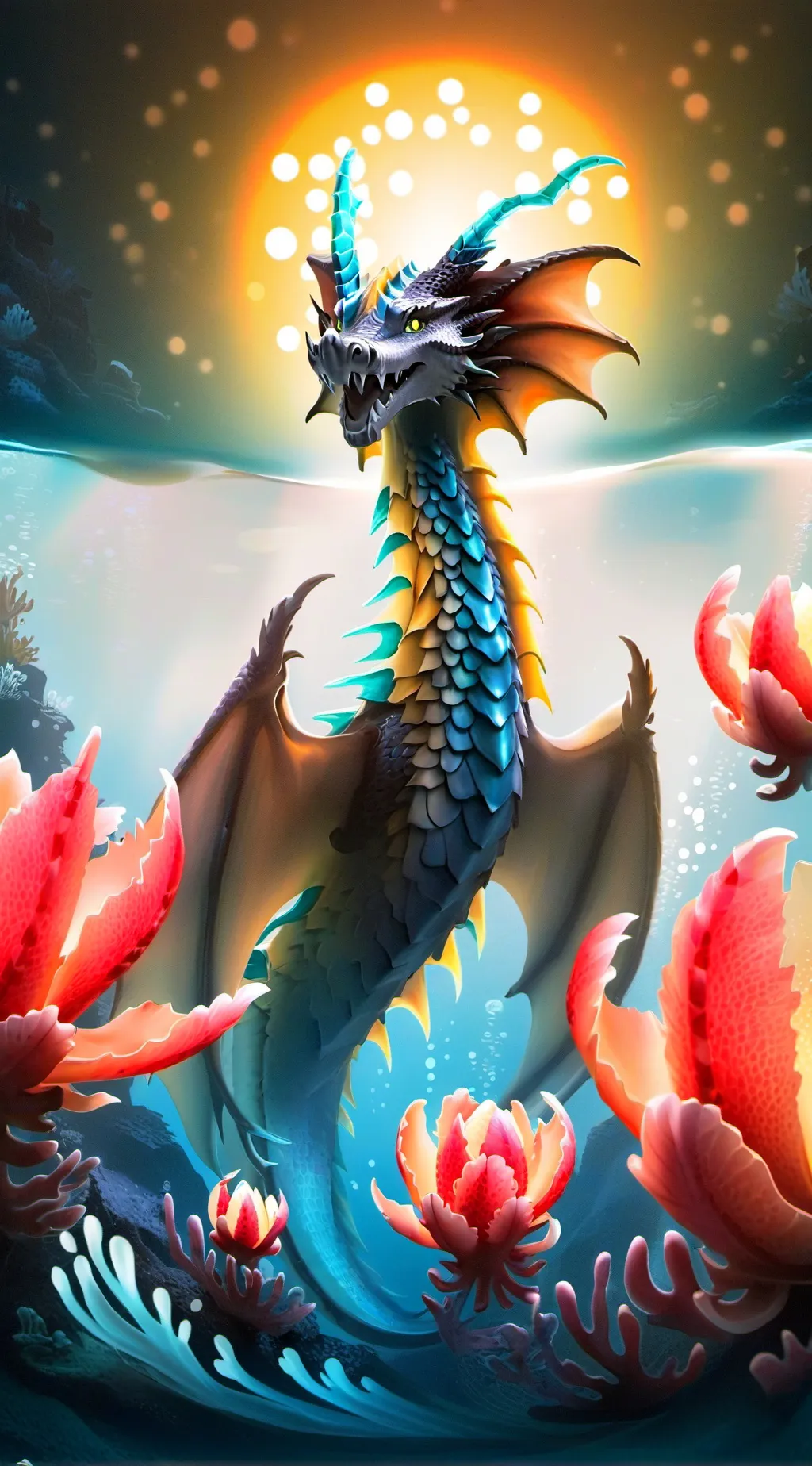 ai character: tsunomy  background