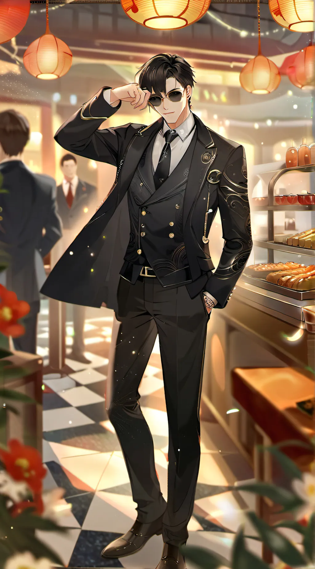 ai character: Alexander Jones background