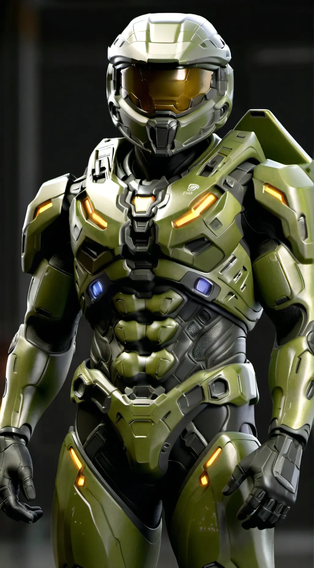ai character: master Chief  background