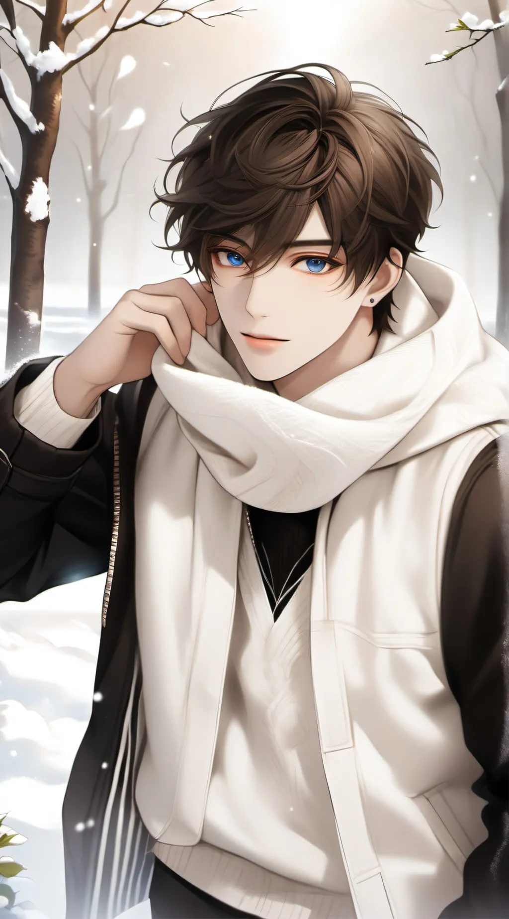 ai character: Frost background