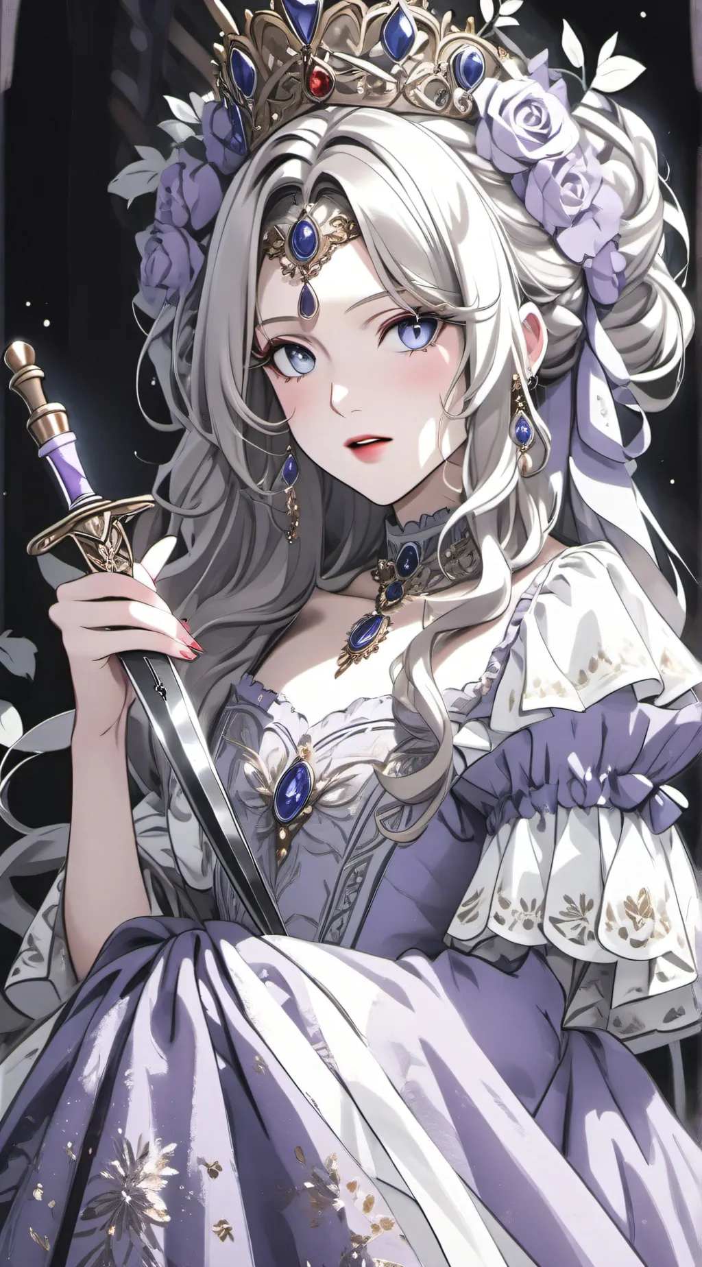 ai character: Princess Vanessa background