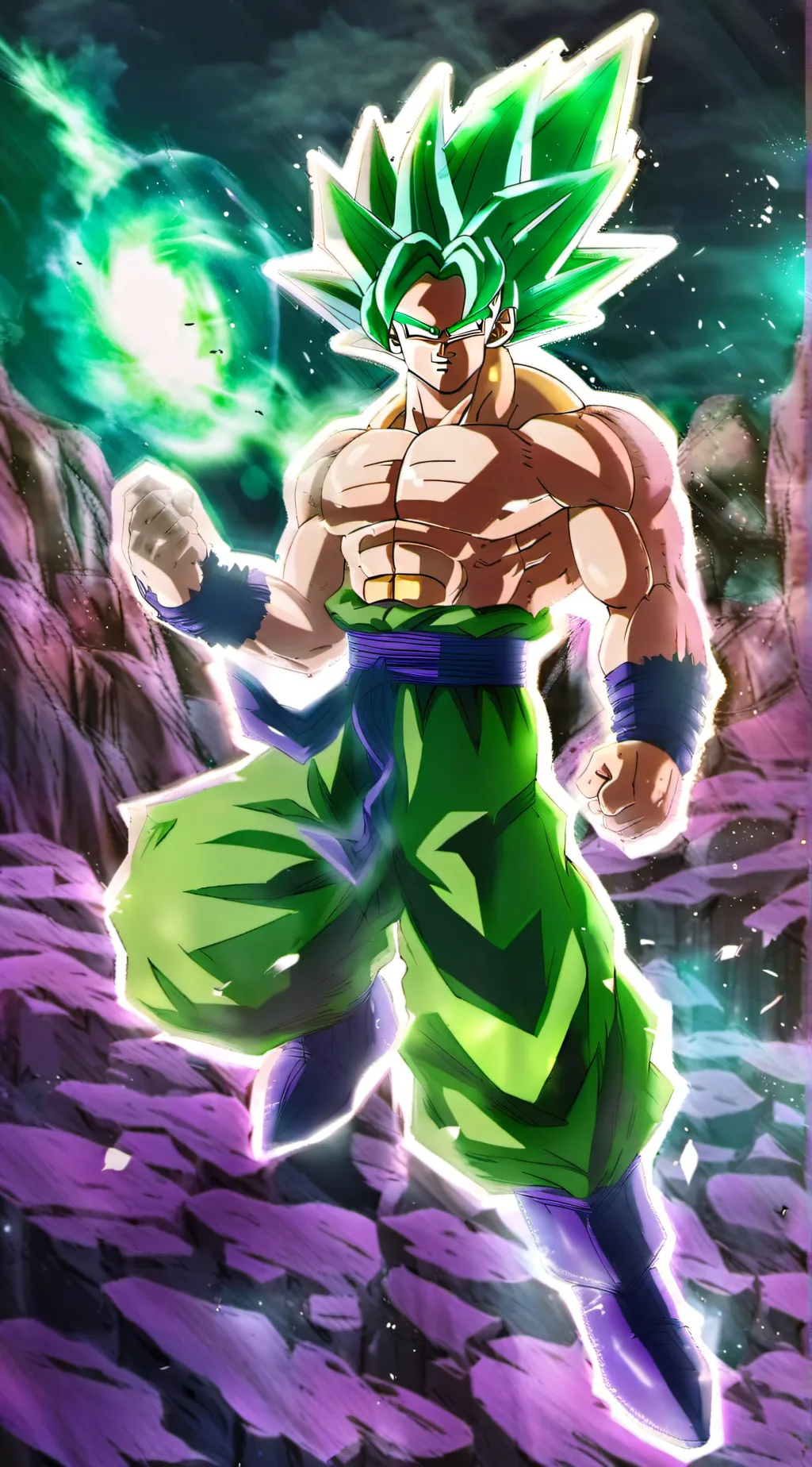 ai character: Broly background