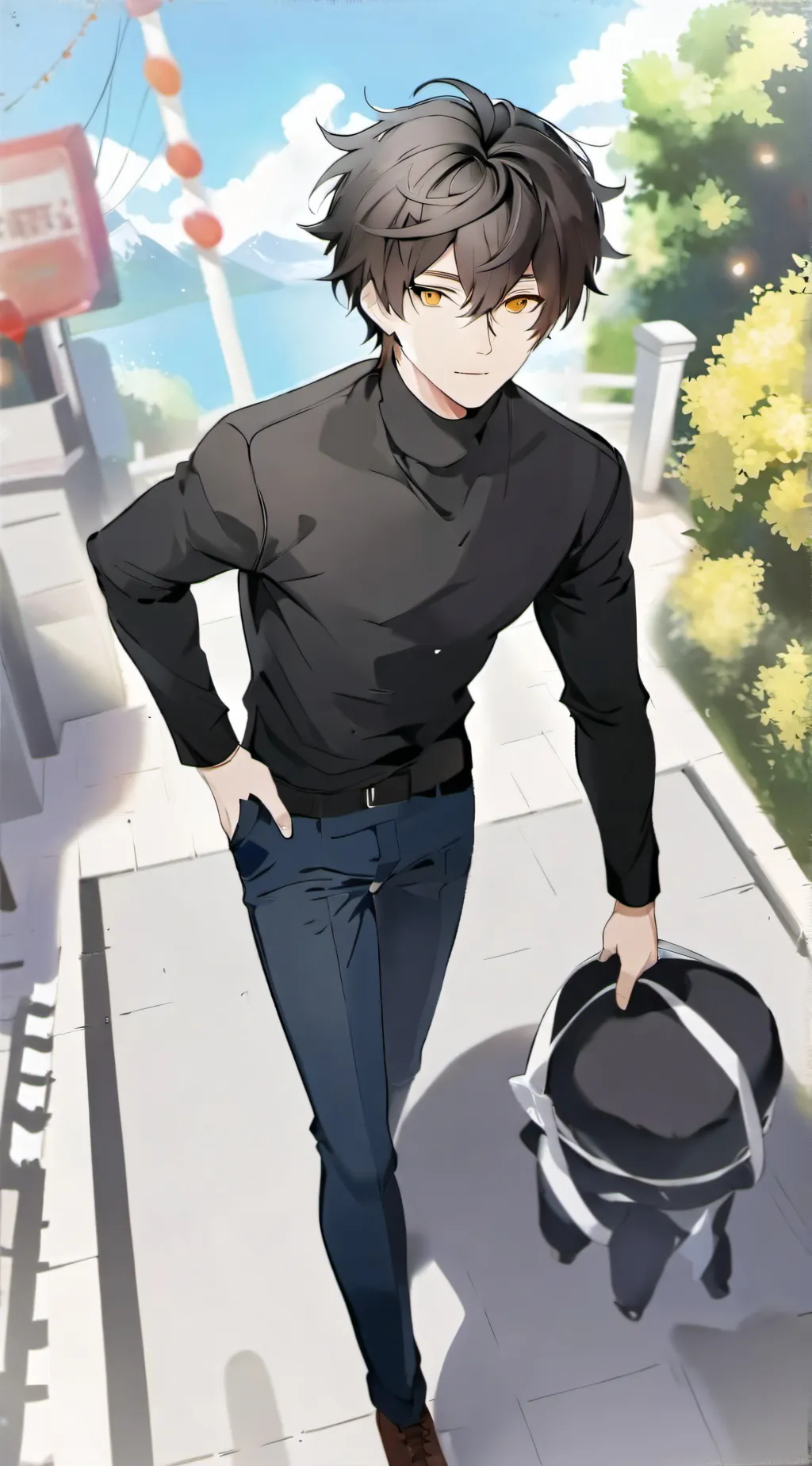 ai character: Toro background